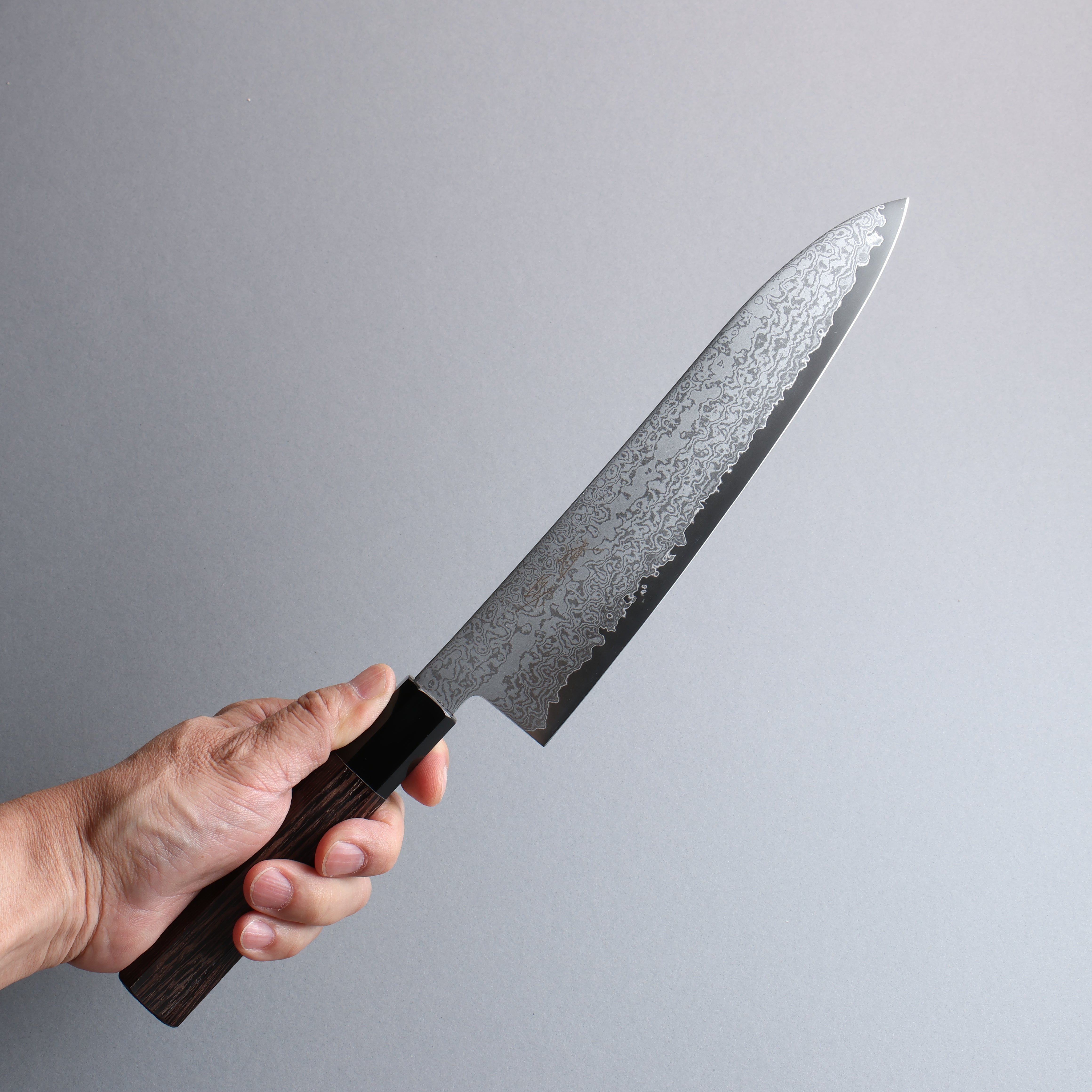 Seisuke VG10 Damascus Gyuto 210mm Wenge Handle - Japanny - Best Japanese Knife