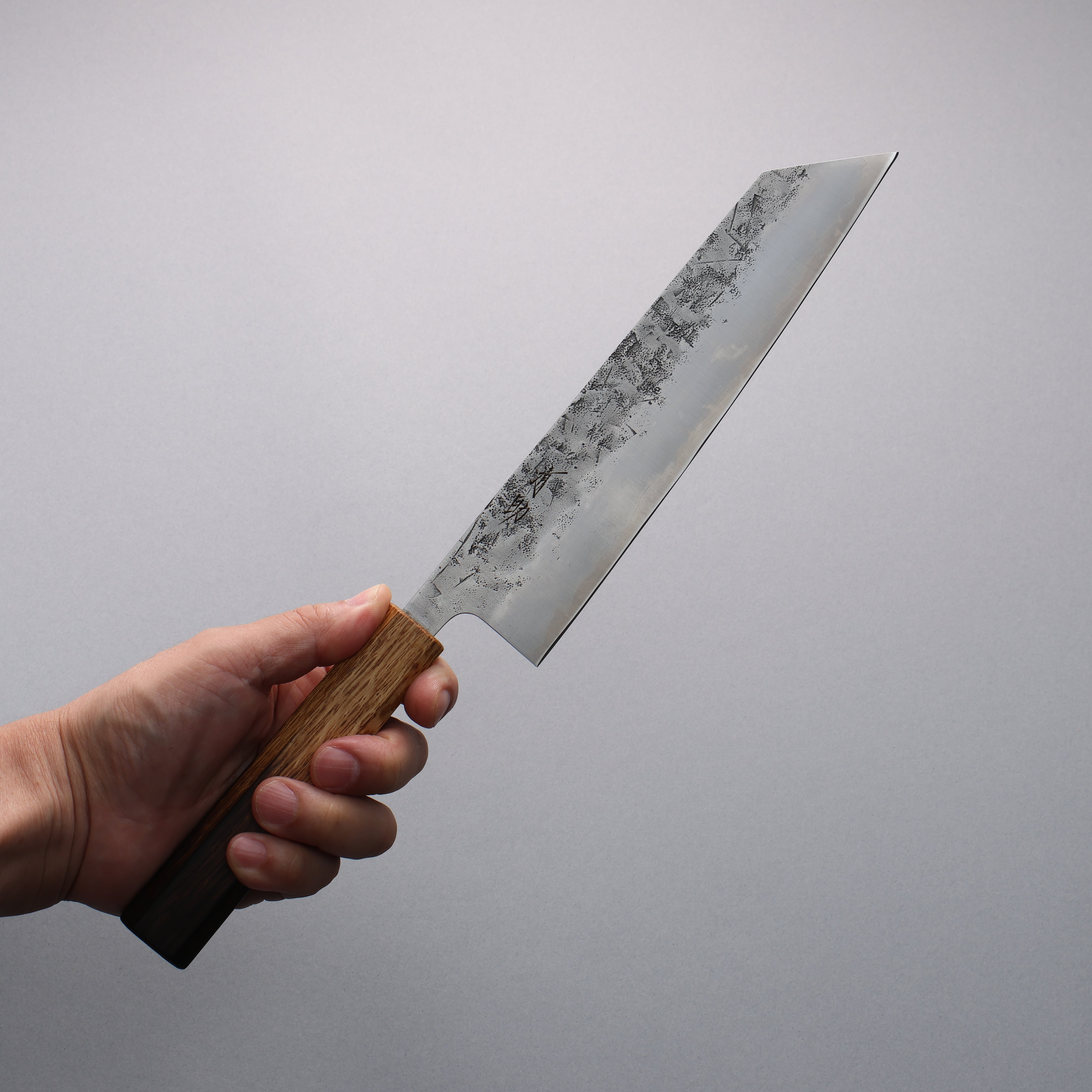 Seisuke SLD Washiji Kiritsuke Gyuto 210mm Burnt Oak Handle - Japanny - Best Japanese Knife