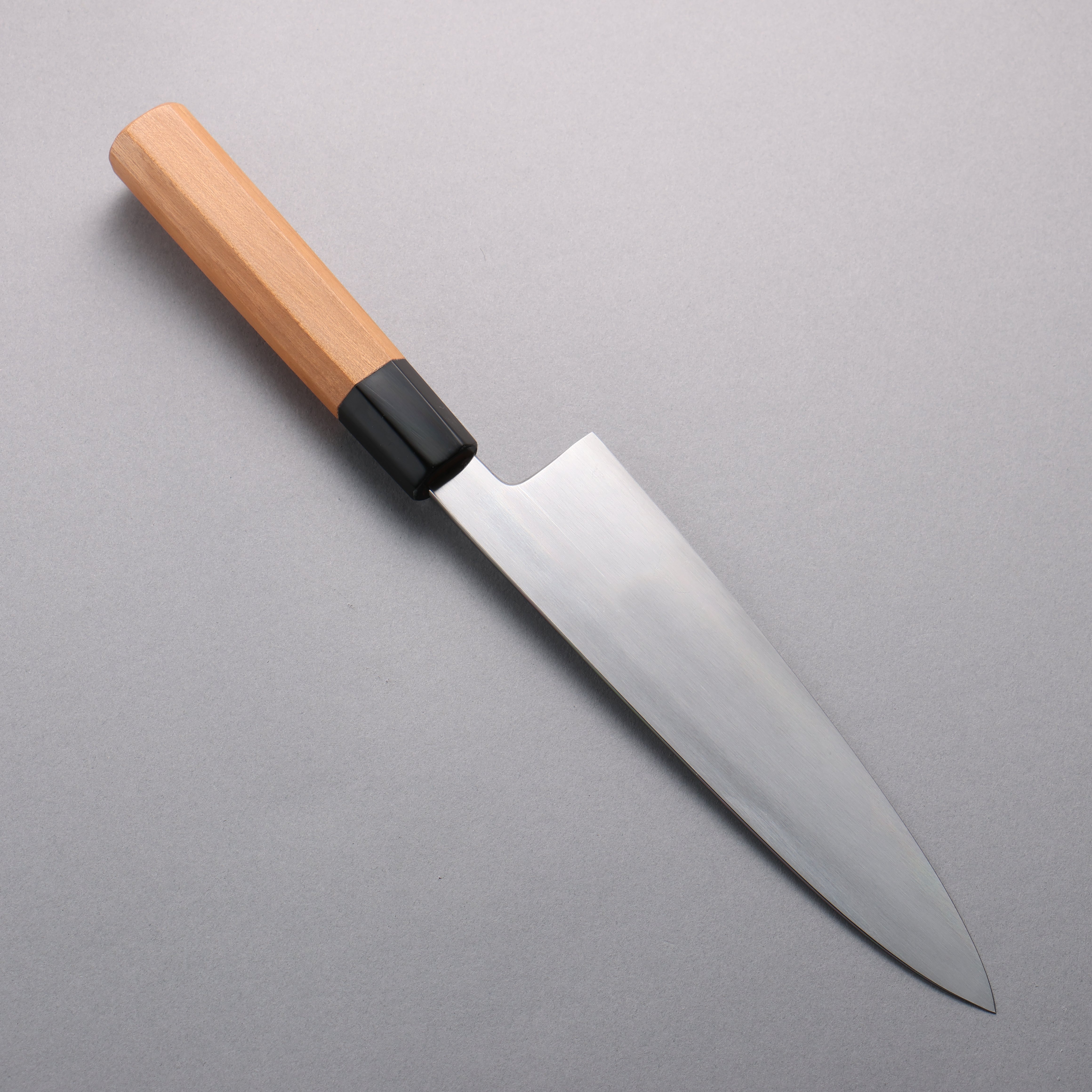 Tessen by Tanaka Tamahagane Gyuto 210mm Wild Cherry Handle - Japanny - Best Japanese Knife