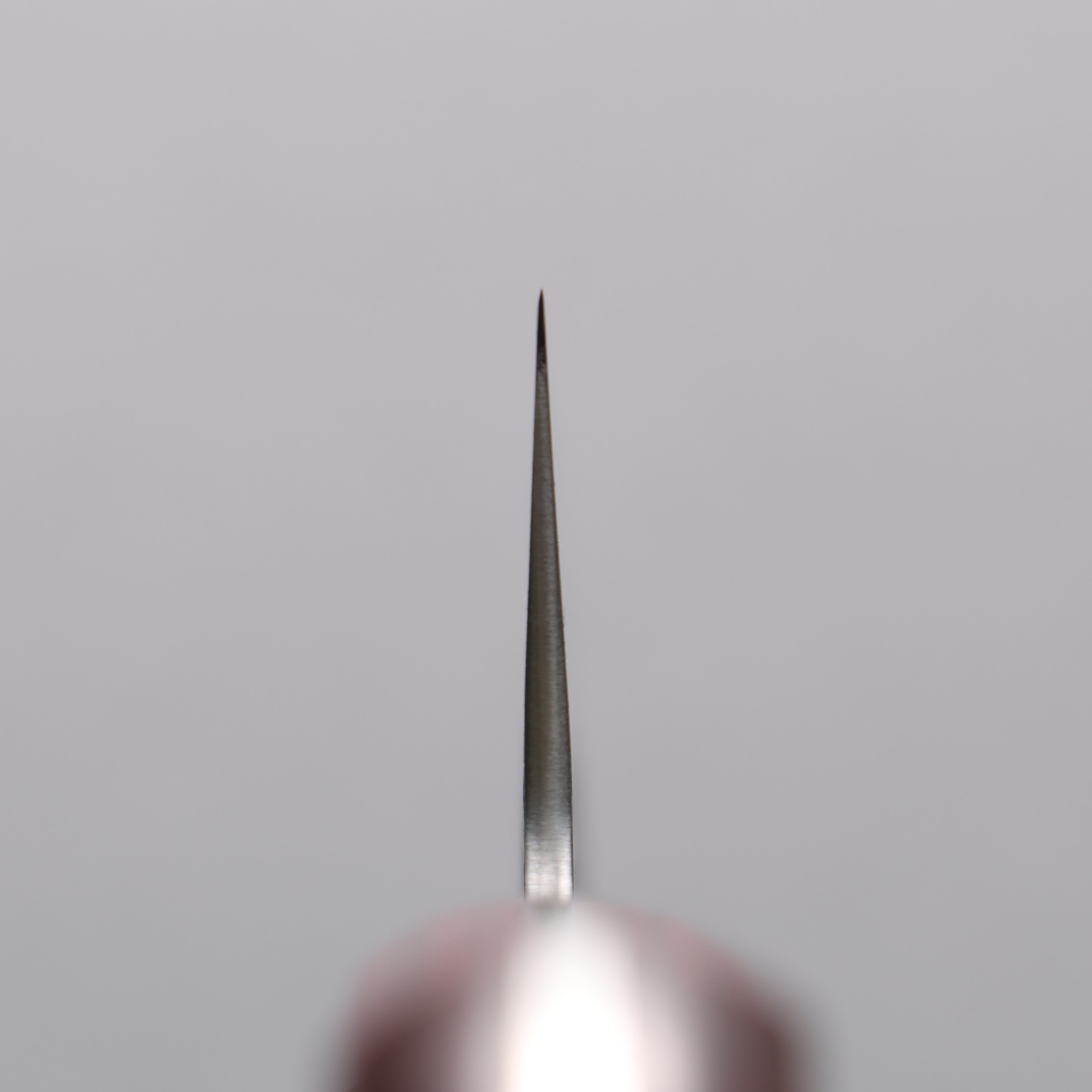 Seisuke Blue Super Hammered Black Finished Santoku 180mm Red Pakka wood Handle - Japanny - Best Japanese Knife