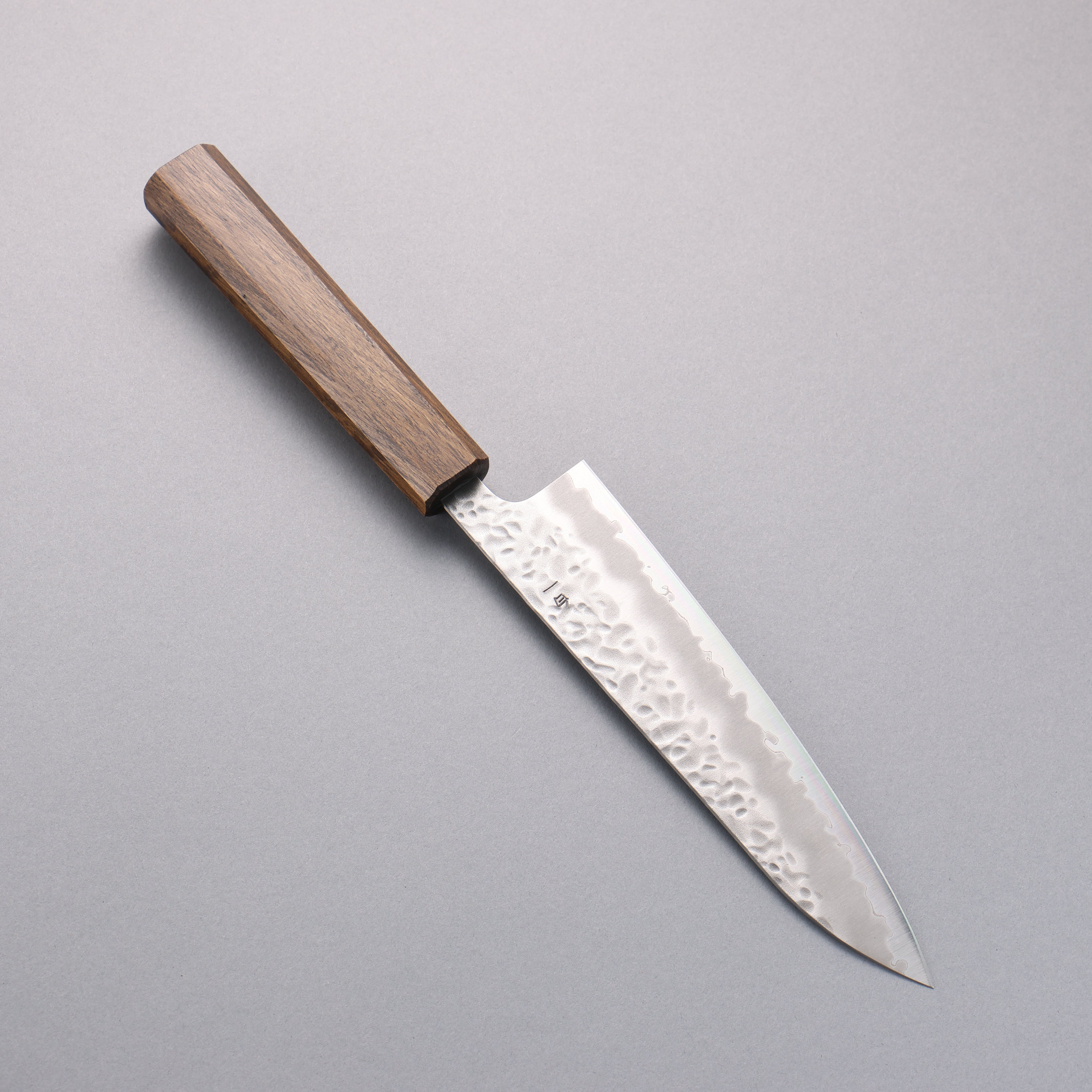 Oul White Steel No.1 Hammered Gyuto 180mm Oak Handle - Japanny - Best Japanese Knife