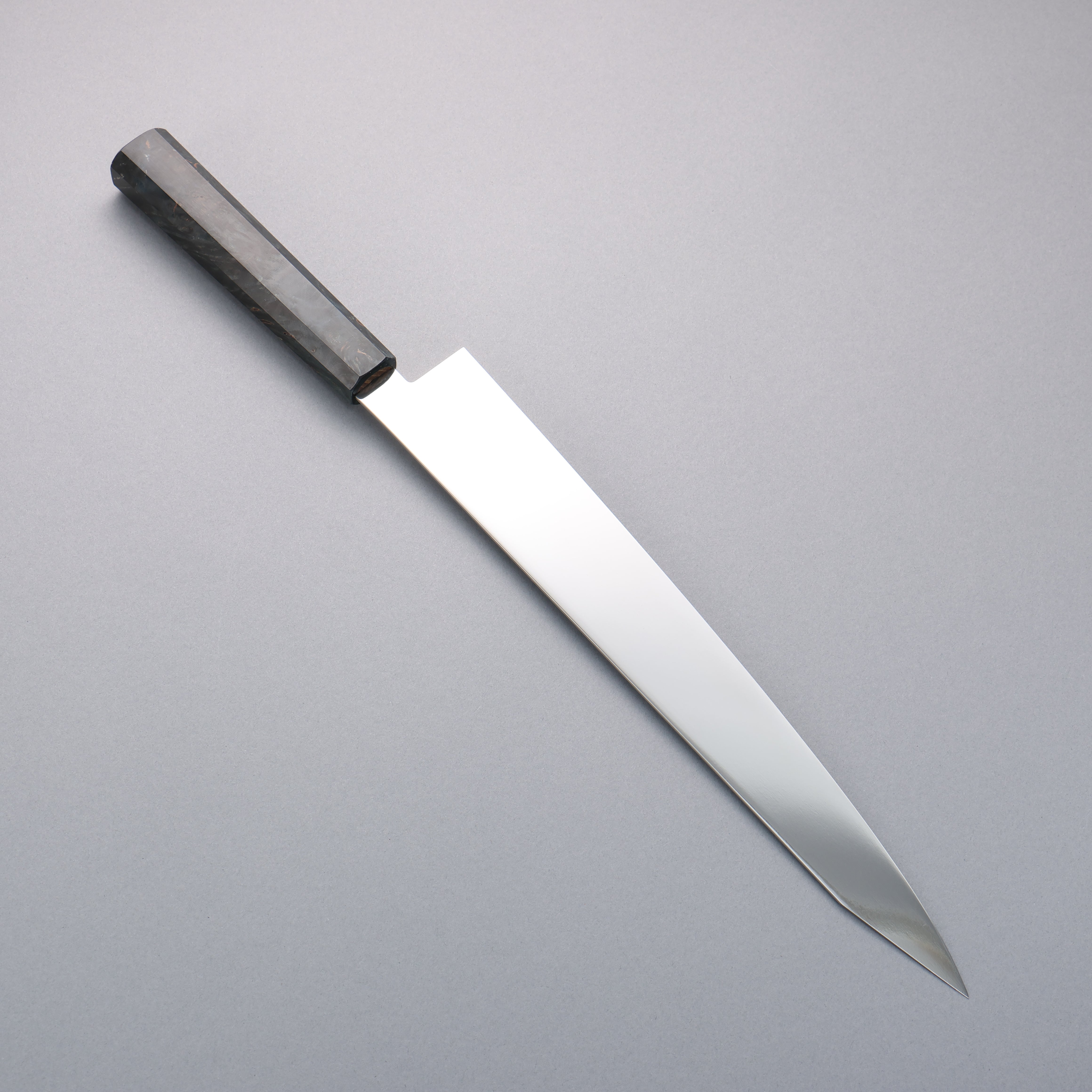 Seisuke VG10 Mirrored Finish Sujihiki 300mm Stabilized wood Handle - Japanny - Best Japanese Knife