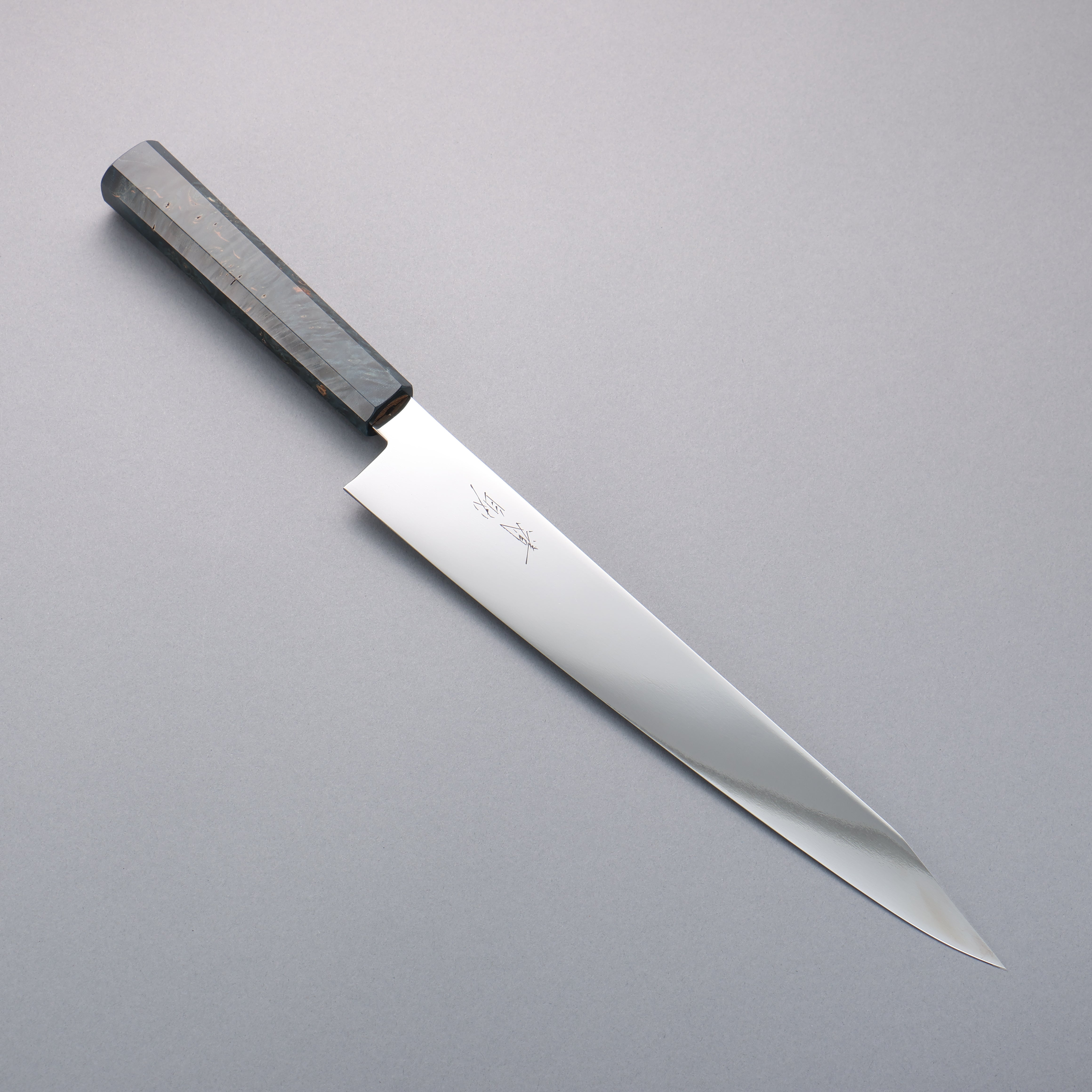 Seisuke VG10 Mirrored Finish Sujihiki 270mm Stabilized wood Handle - Japanny - Best Japanese Knife