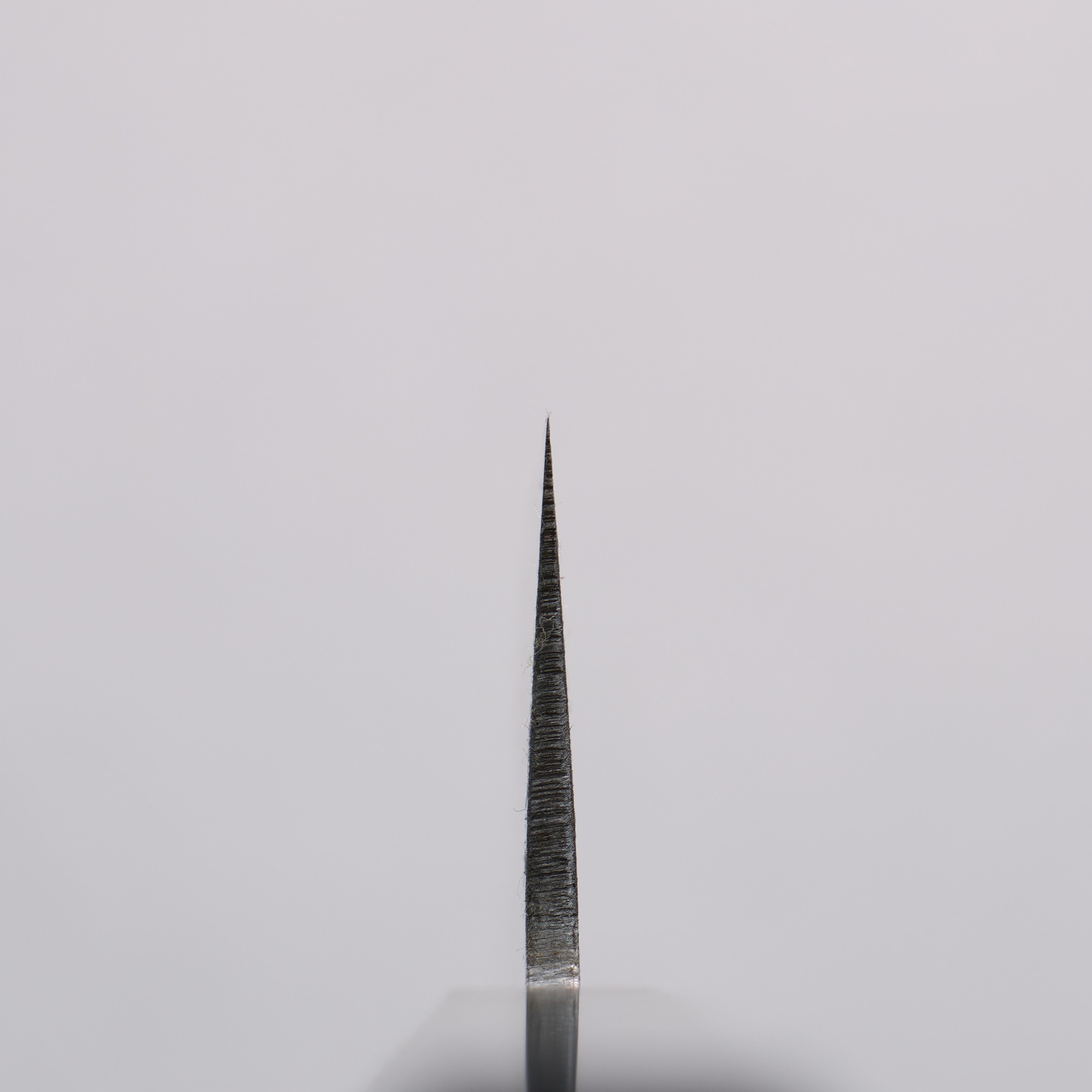 Minamoto Akitada Blue Steel No.2 Kasumitogi Santoku 180mm Ebony Wood Handle - Japanny - Best Japanese Knife