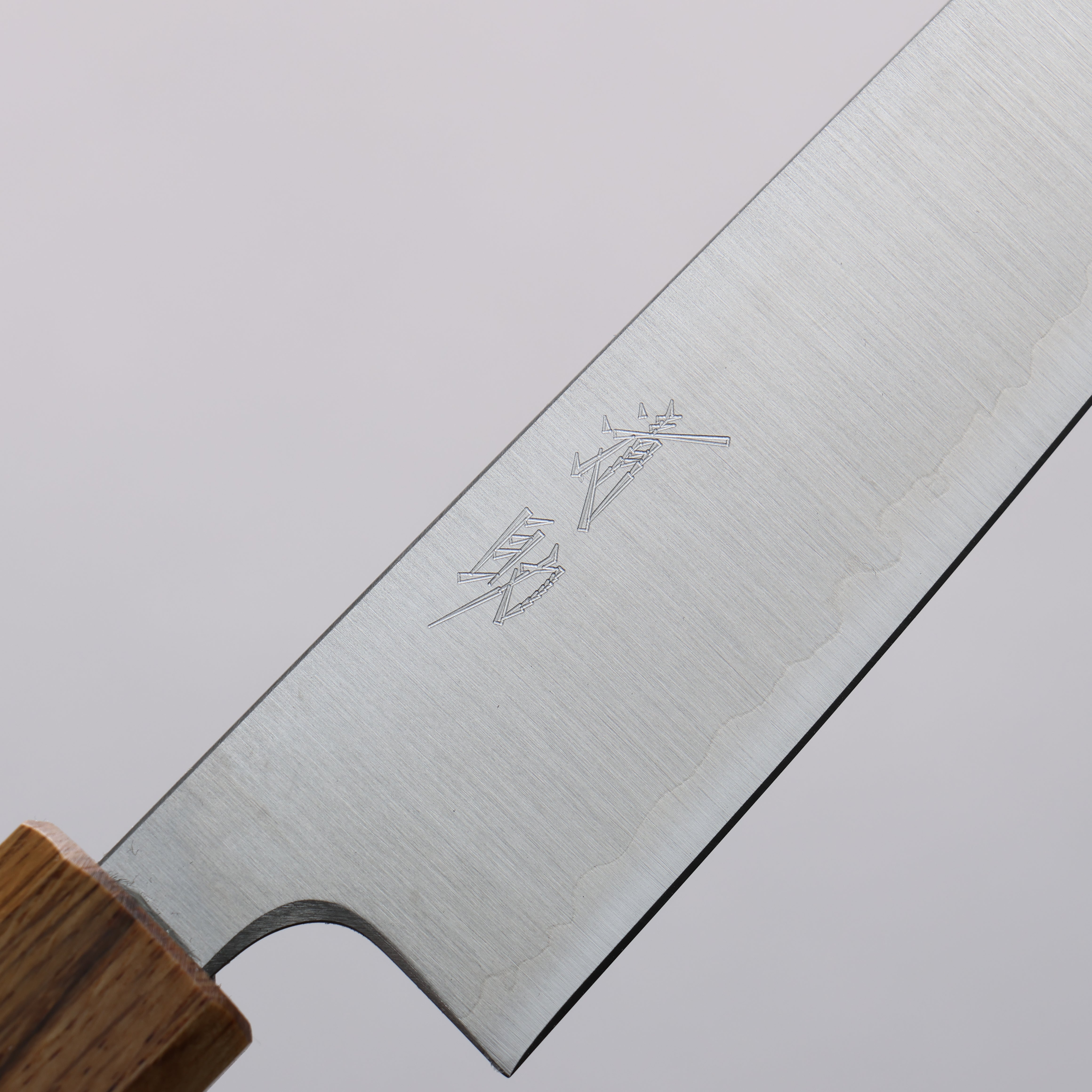 Seisuke Silver Steel No.3 Migaki Polish Finish Petty-Utility 150mm White Oak Handle - Japanny - Best Japanese Knife