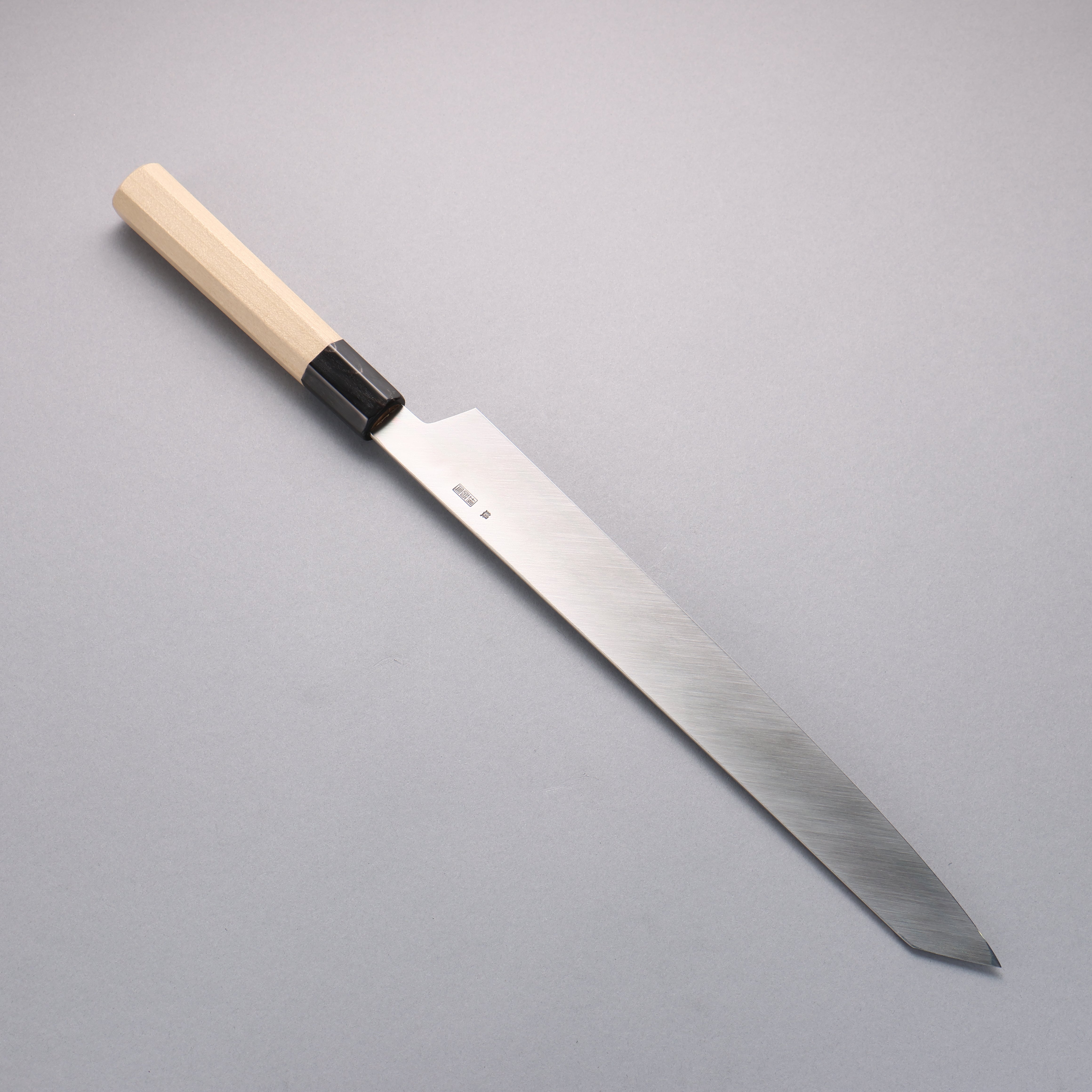 Kikuzuki Silver Steel No.3 Bokashi Kiritsuke Yanagiba 300mm Magnolia Handle - Japanny - Best Japanese Knife