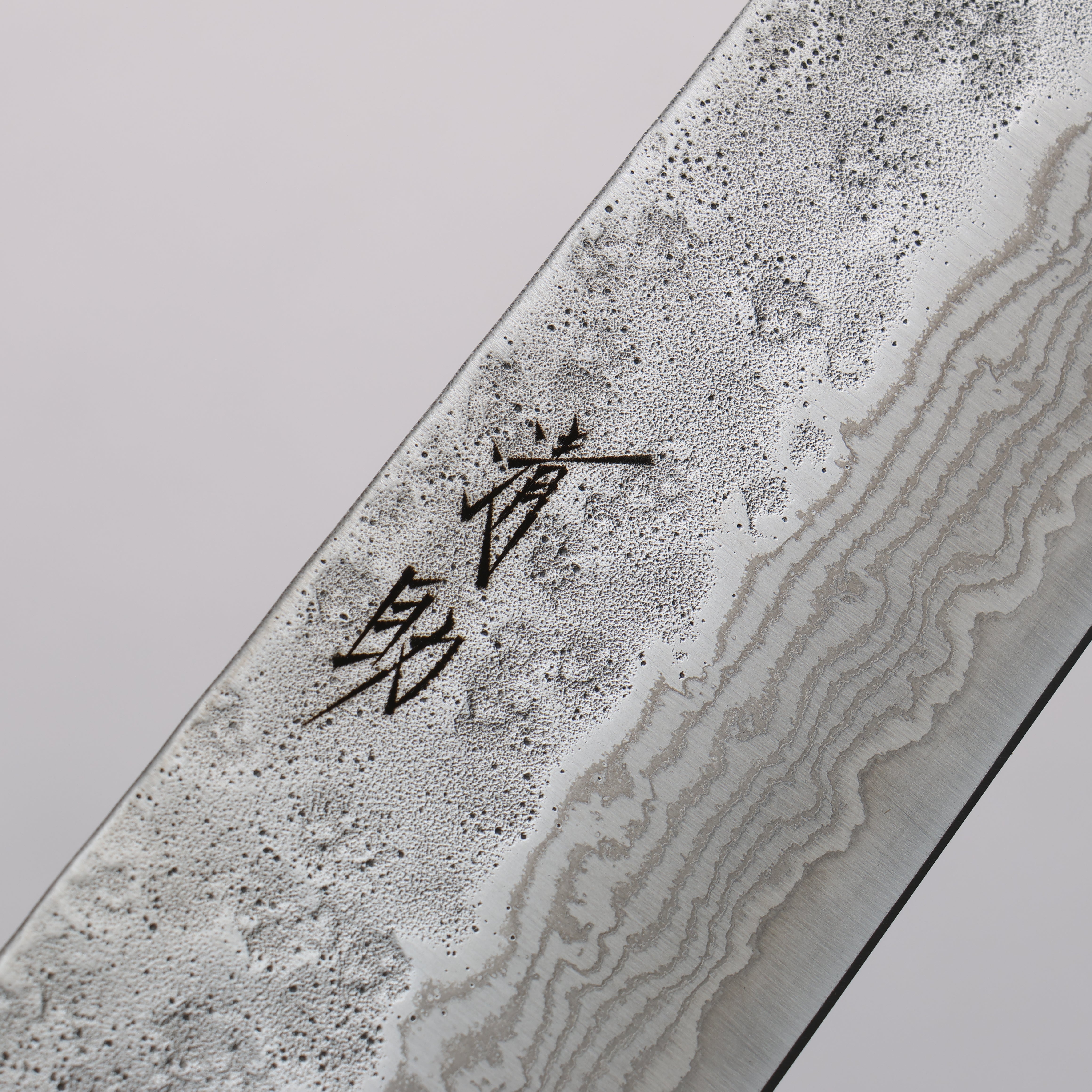 Seisuke Stainless Steel 440C Hammered Damascus Kiritsuke Gyuto 210mm Oak Handle - Japanny - Best Japanese Knife