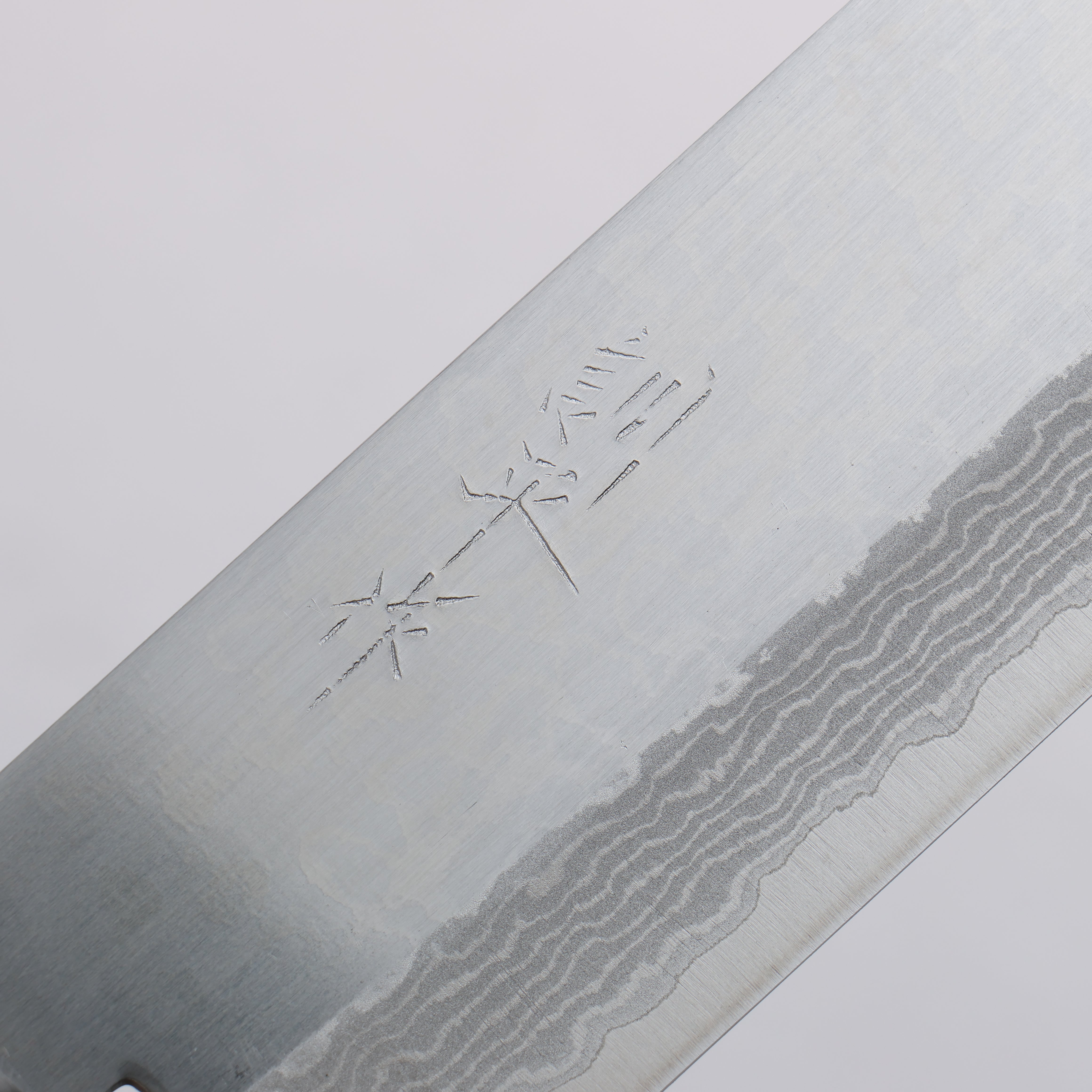 Kunihira Sairyu VG10 Damascus Migaki Finished Usuba 165mm Mahogany Pakka wood Handle - Japanny - Best Japanese Knife