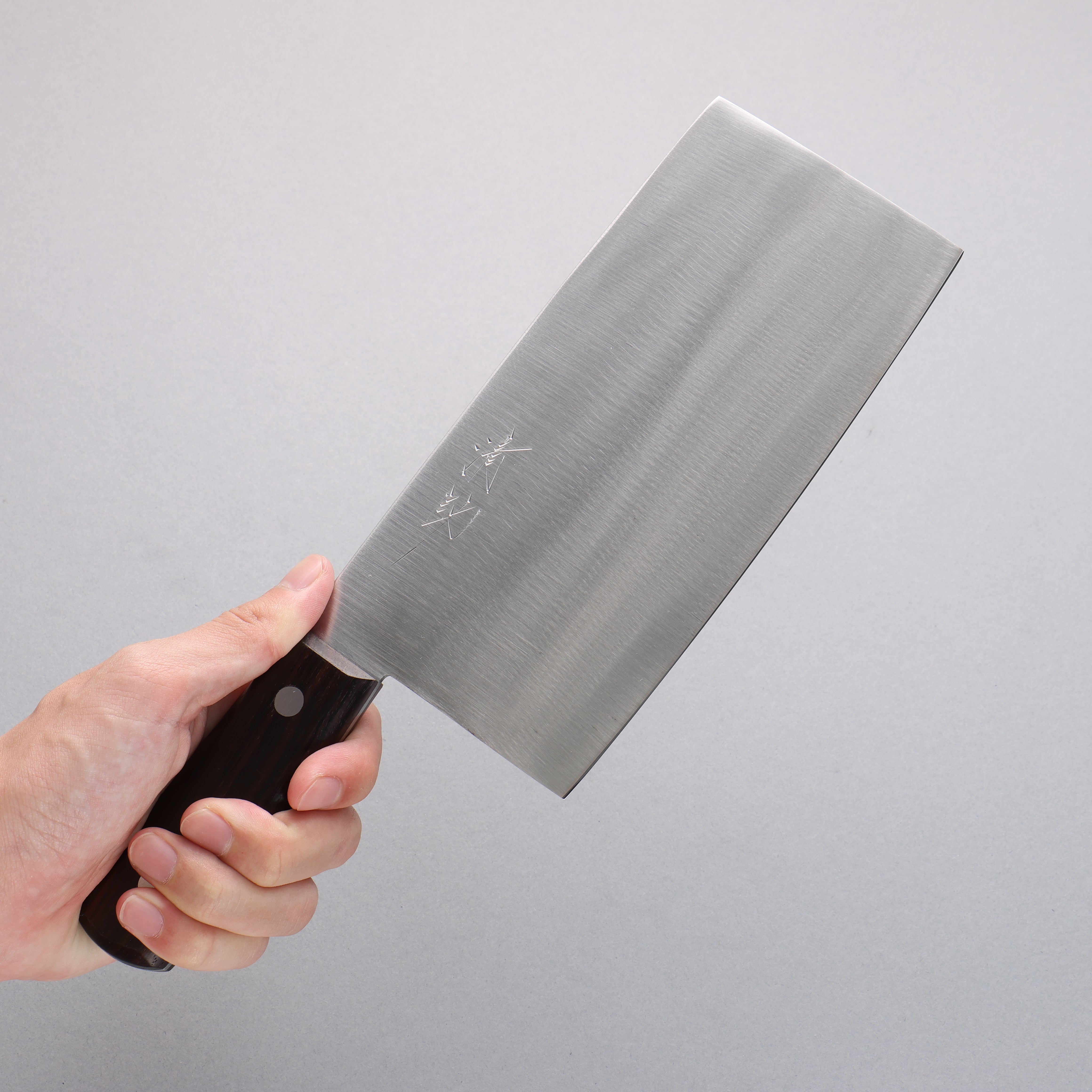 Seisuke Whole steel
Chinese Cleaver 180mm Shitan Handle - Japanny - Best Japanese Knife