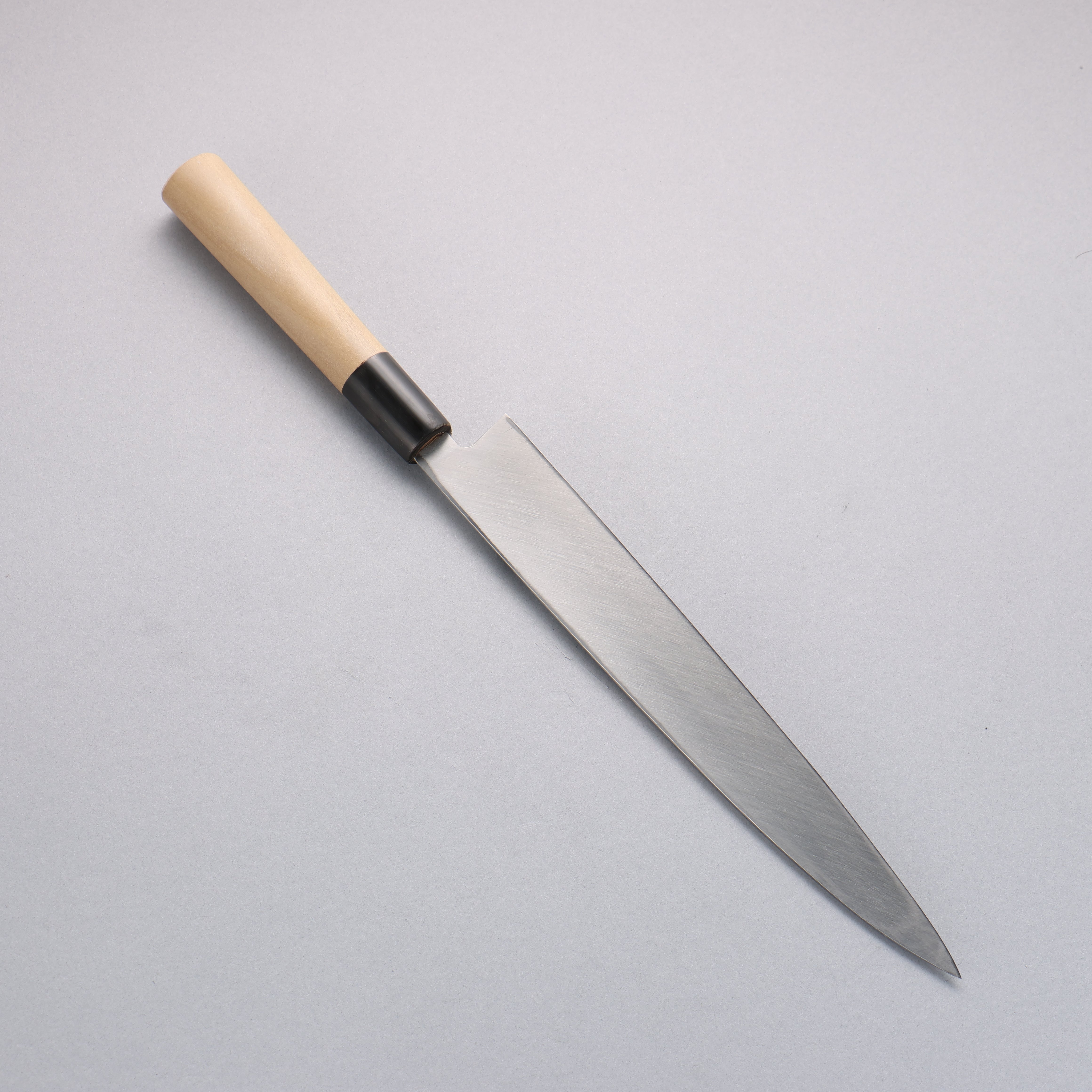 Seisuke Molybdenum Kasumitogi Yanagiba Magnolia Handle - Japanny - Best Japanese Knife