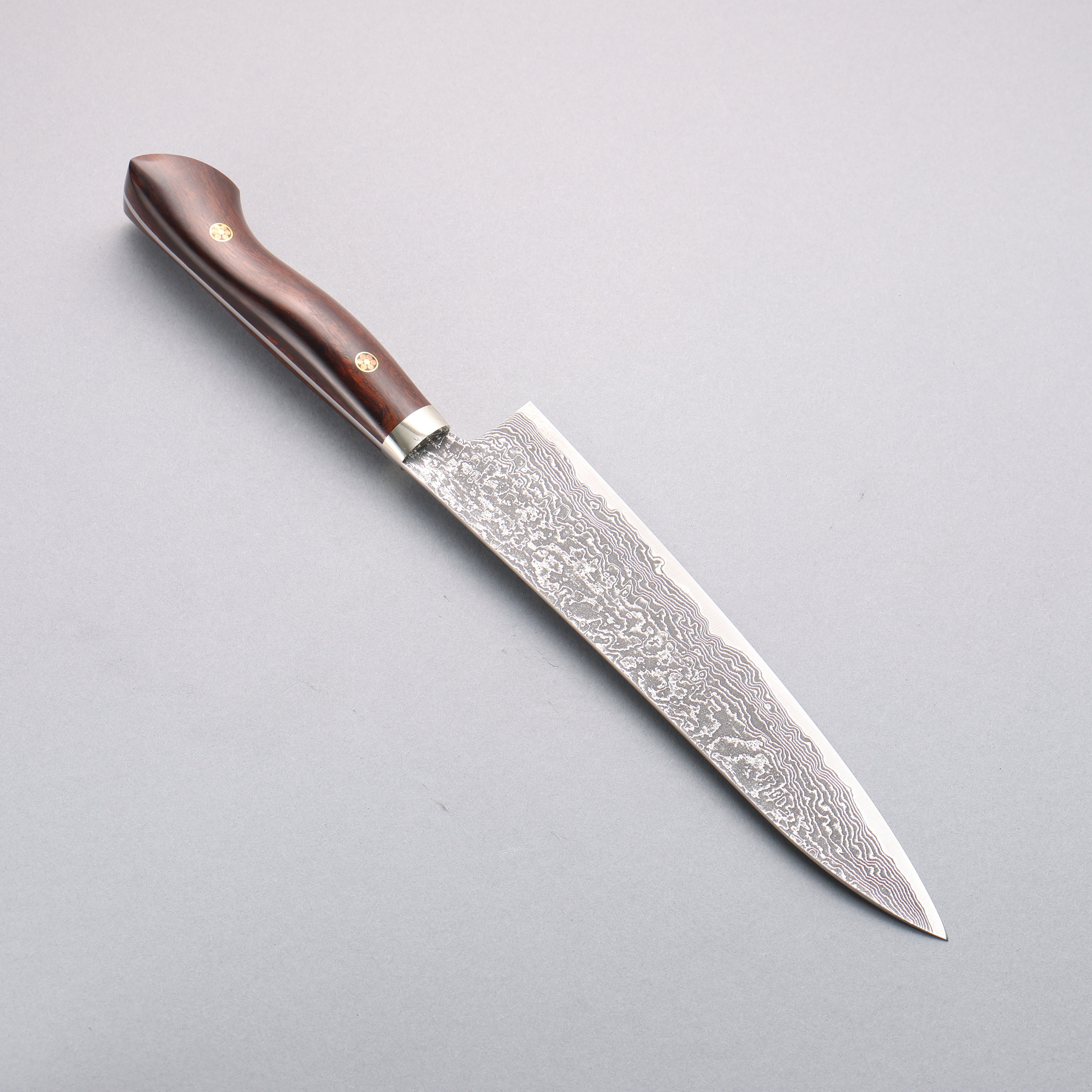 Shigeki Tanaka (No engraving) SG2 Damascus Gyuto 210mm Ironwood Handle - Japanny - Best Japanese Knife