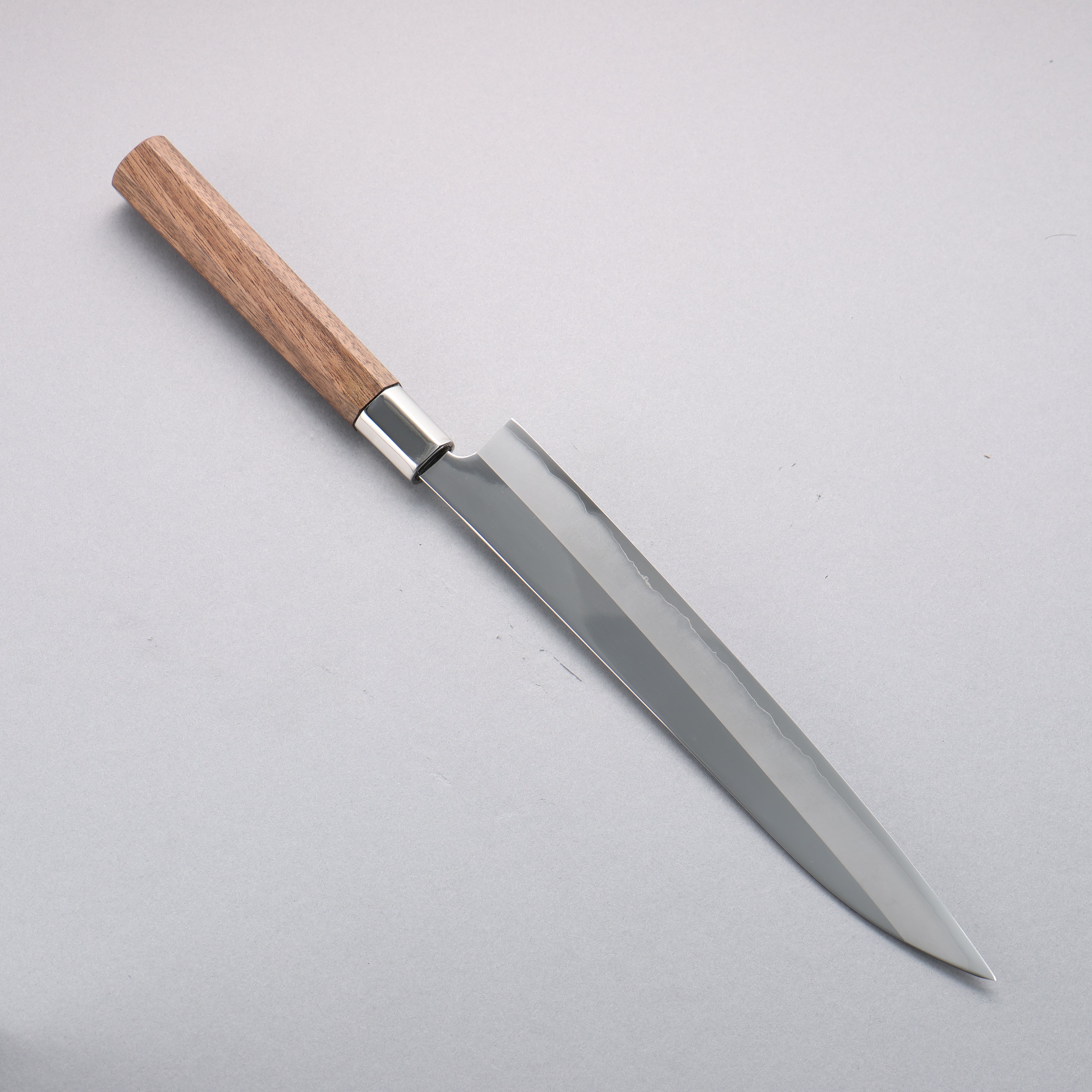 Kurotori Silver Steel No.3 Migaki Finished Sujihiki 240mm Walnut Handle - Japanny - Best Japanese Knife
