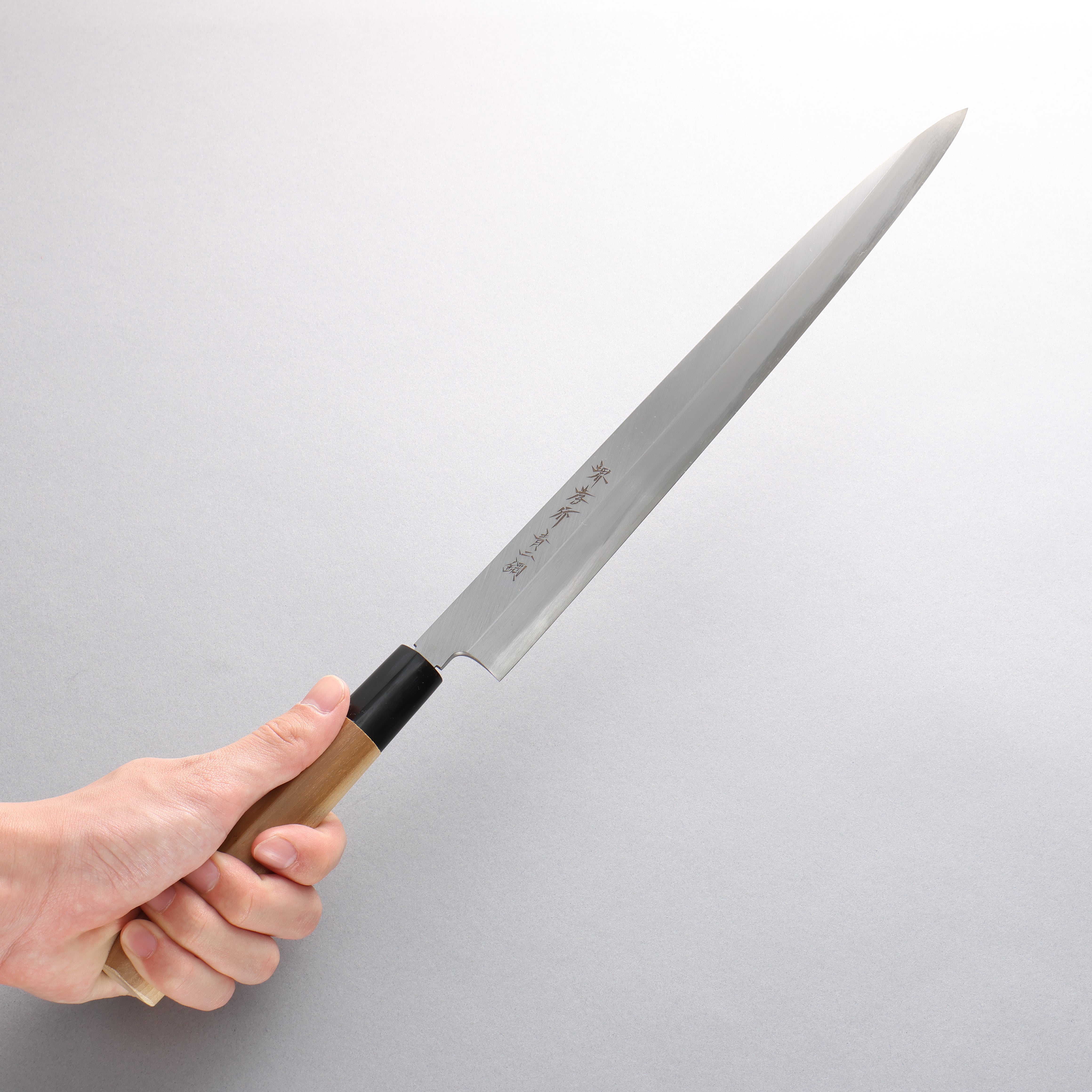 Sakai Takayuki Blue Steel No.2 Fuguhiki 300mm Magnolia Handle - Japanny - Best Japanese Knife