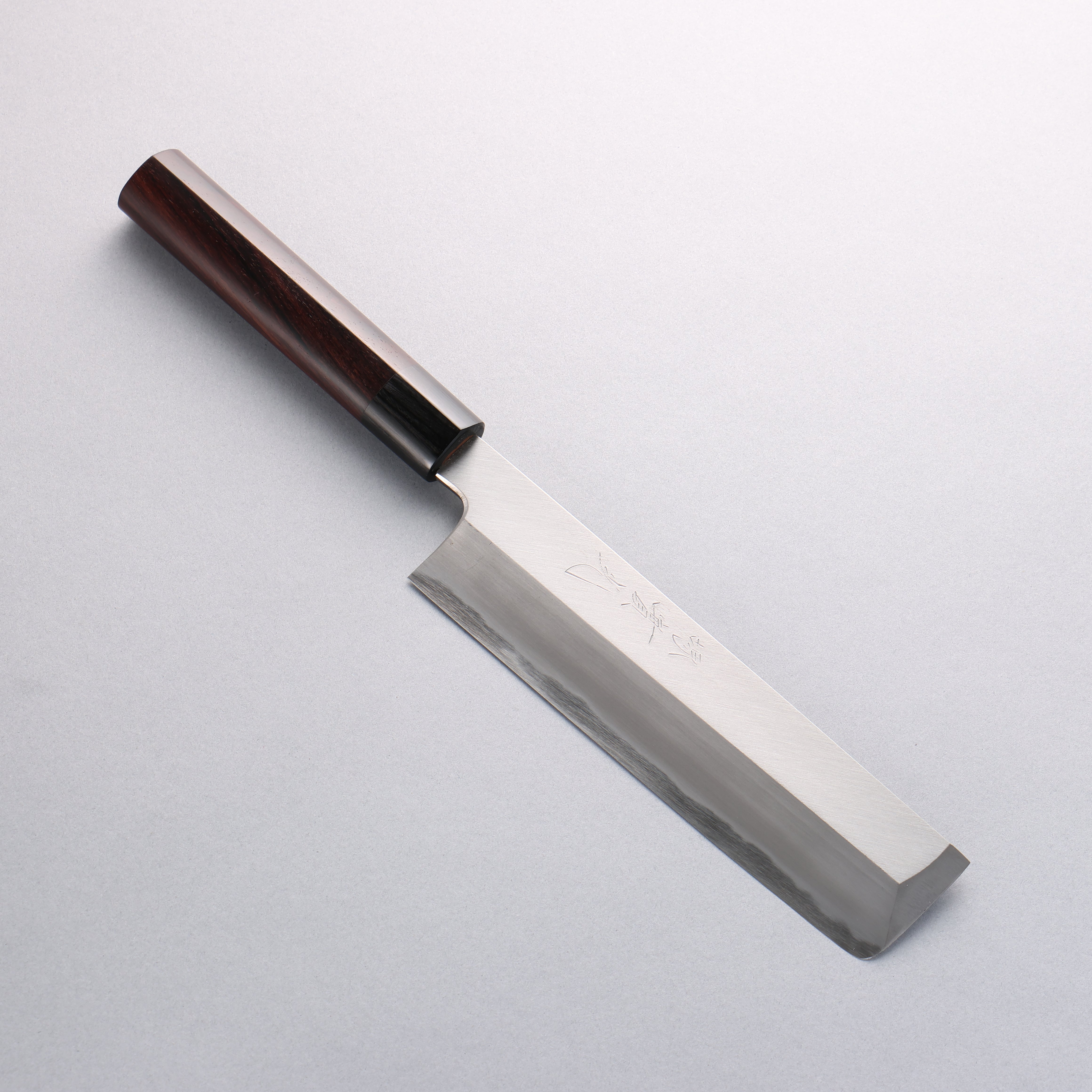 Jikko White Steel No.2 Usuba 195mm Shitan Handle - Japanny - Best Japanese Knife