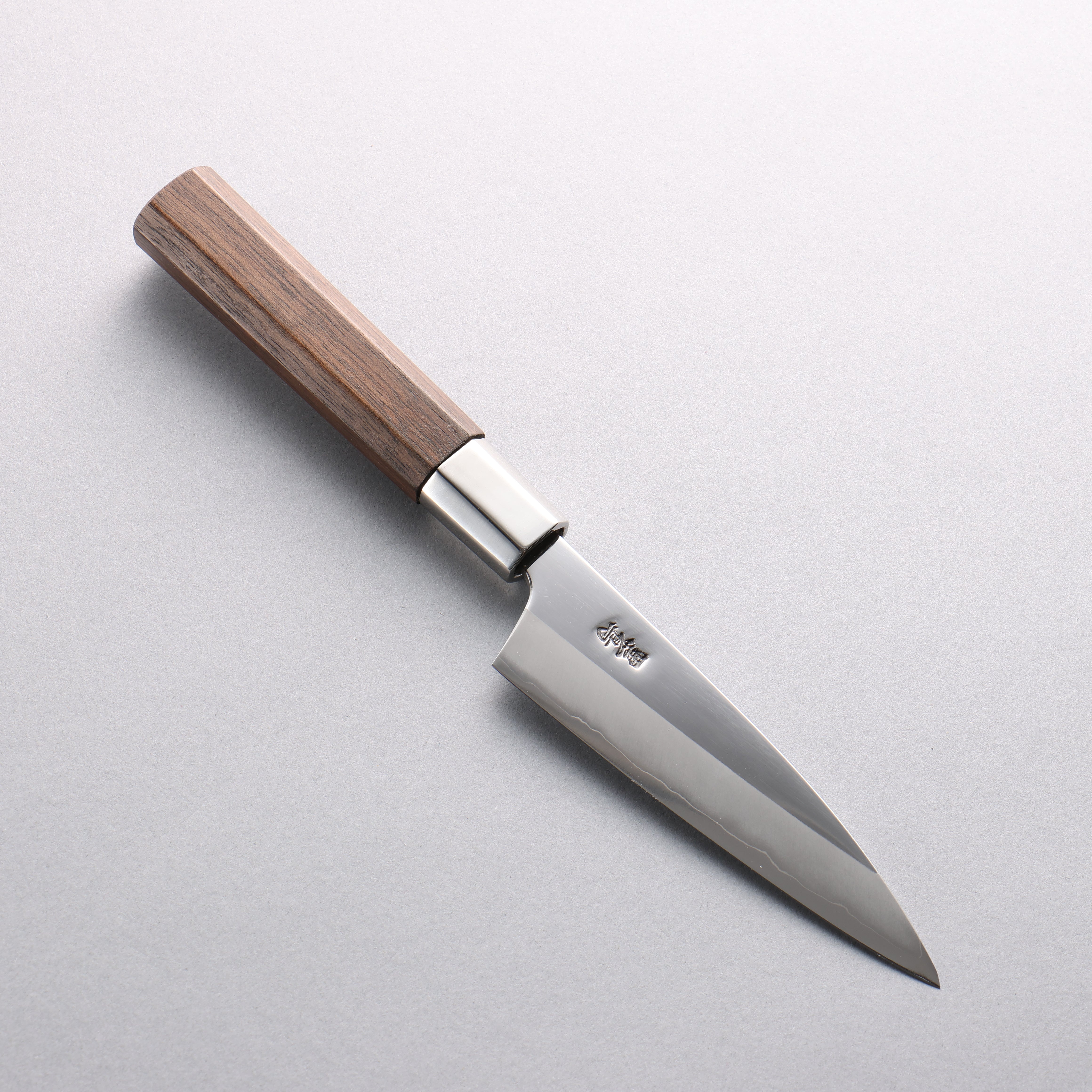 Kurotori Silver Steel No.3 Migaki Finished Fish Slicer 120mm Walnut Handle - Japanny - Best Japanese Knife