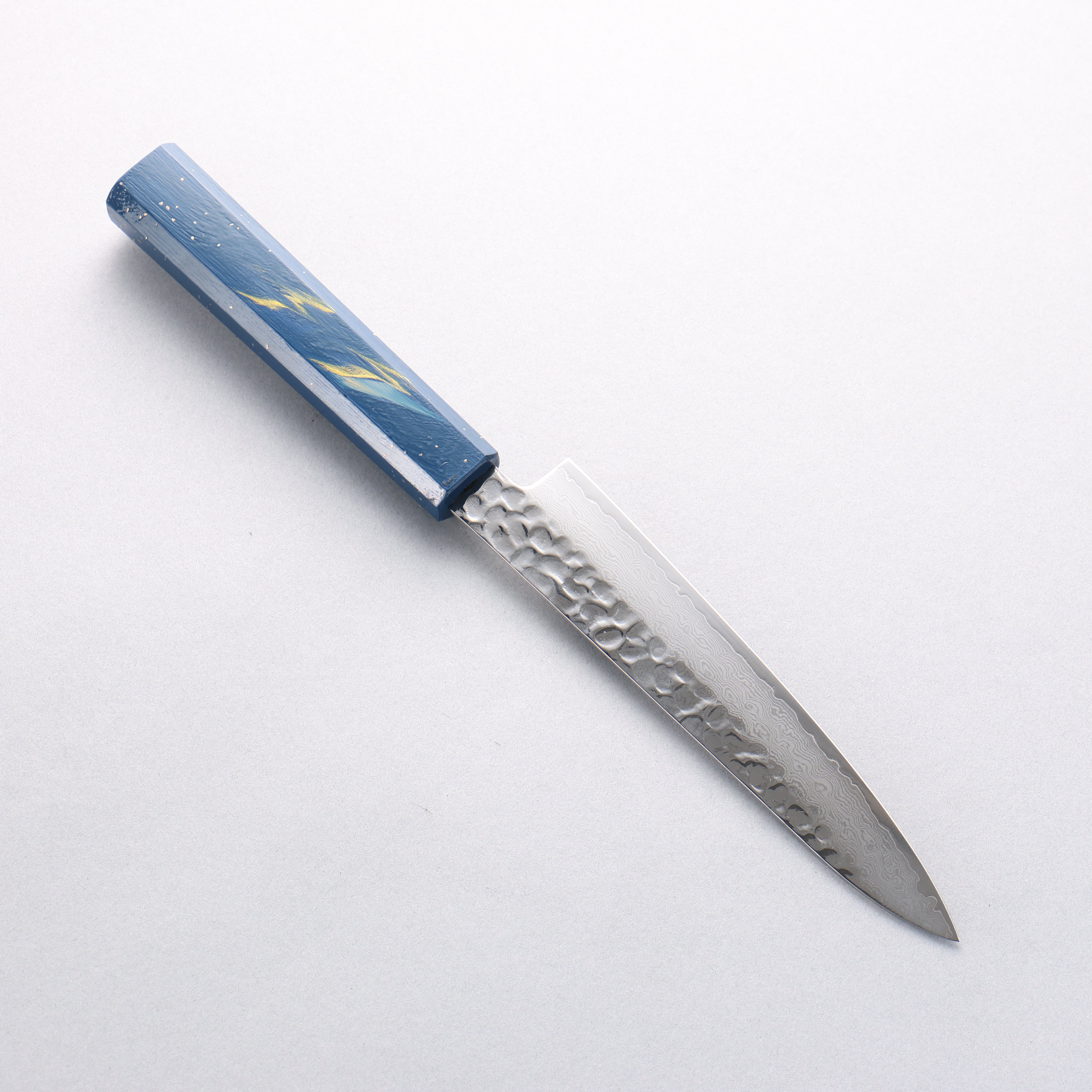 Sakai Takayuki VG10 33 Layer Damascus Petty-Utility 150mm Live oak Lacquered (Saiseki) Handle - Japanny - Best Japanese Knife