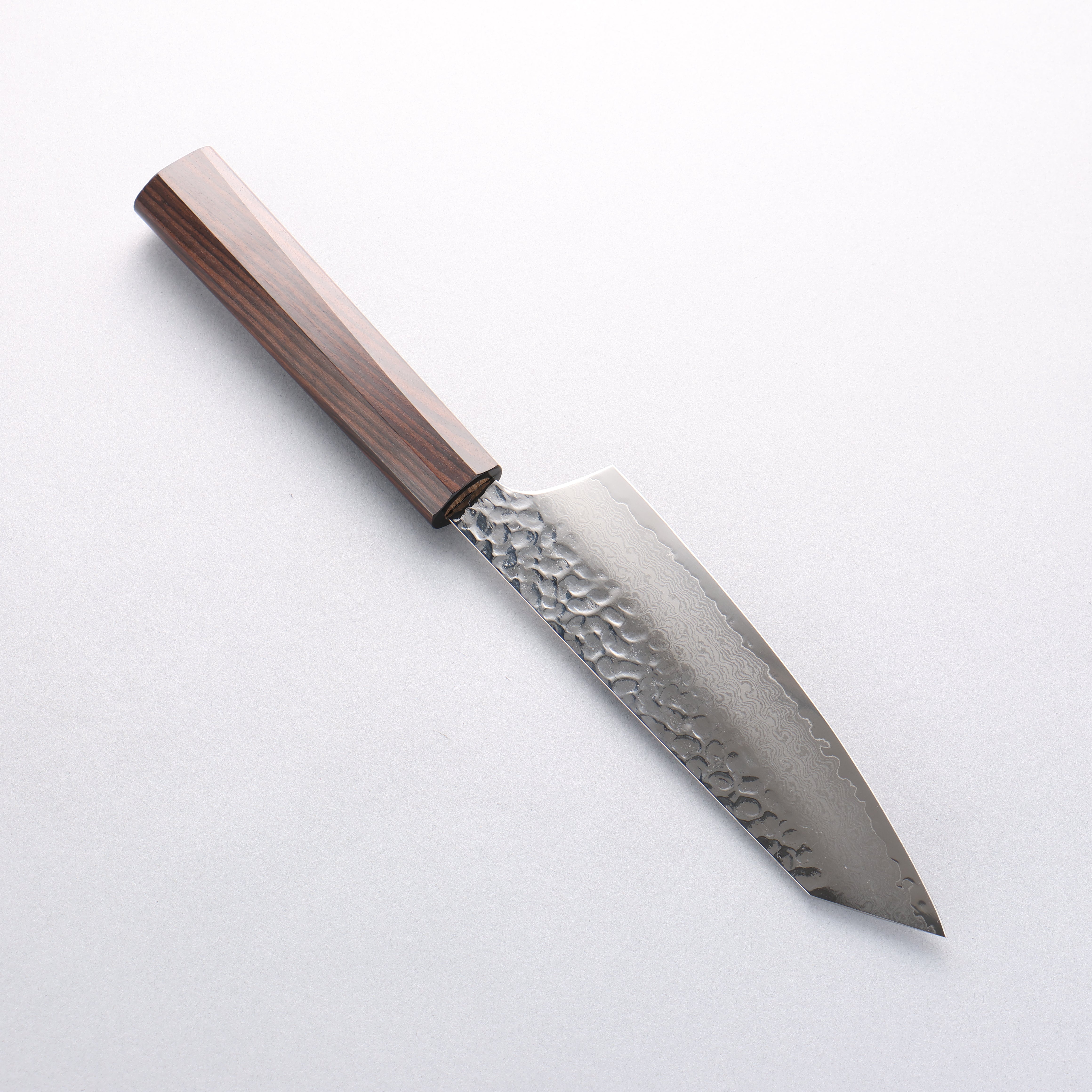 Sakai Takayuki VG10 33 Layer Damascus Kiritsuke Santoku 160mm Ebony(6 sided teardrop) Handle - Japanny - Best Japanese Knife