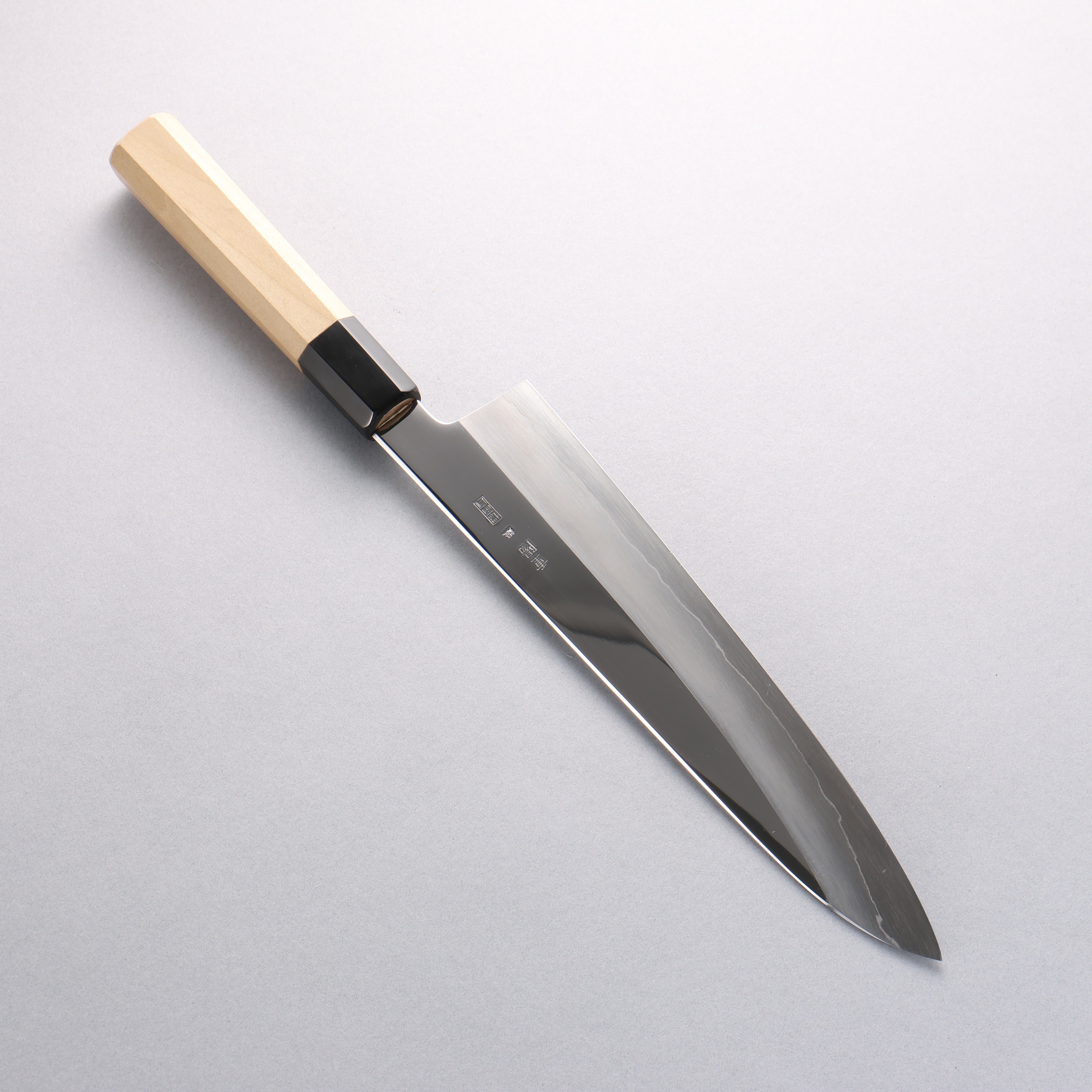 Choyo Silver Steel No.3 Mirrored Finish Gyuto 240mm Magnolia Handle - Japanny - Best Japanese Knife