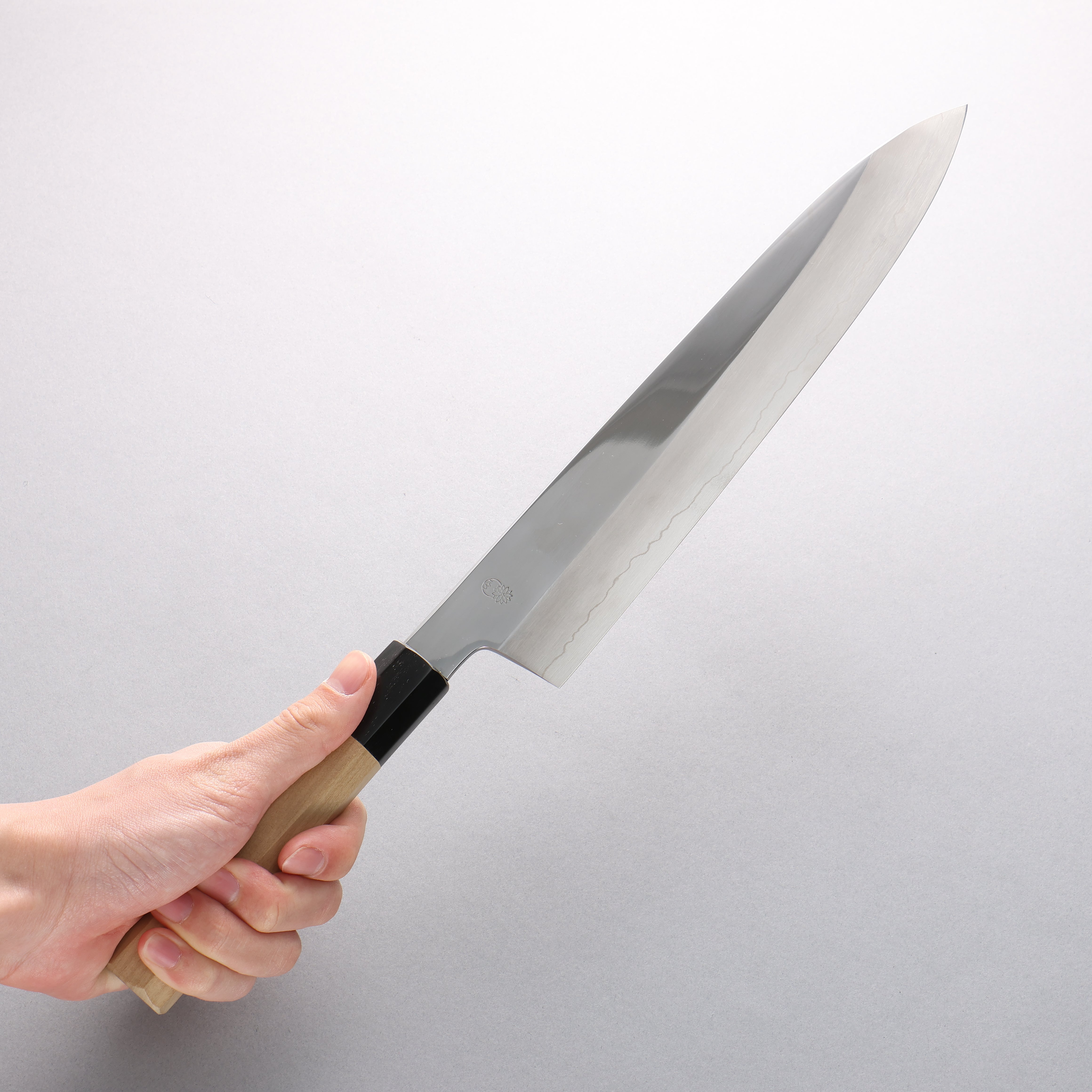 Choyo Silver Steel No.3 Mirrored Finish Gyuto 270mm Magnolia Handle - Japanny - Best Japanese Knife