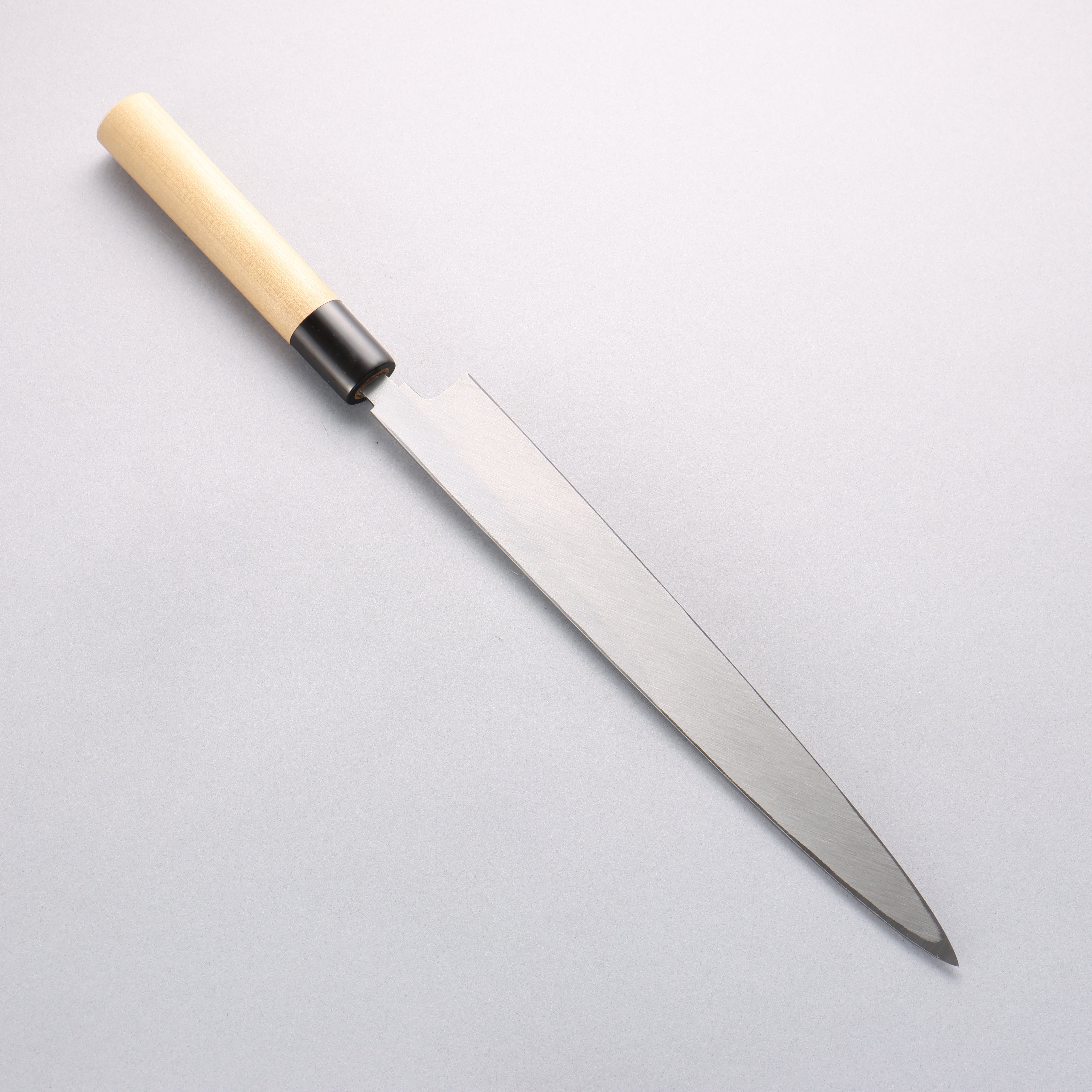 Masamoto Hongasumi White Steel No.2 Yanagiba Magnolia Handle - Japanny - Best Japanese Knife