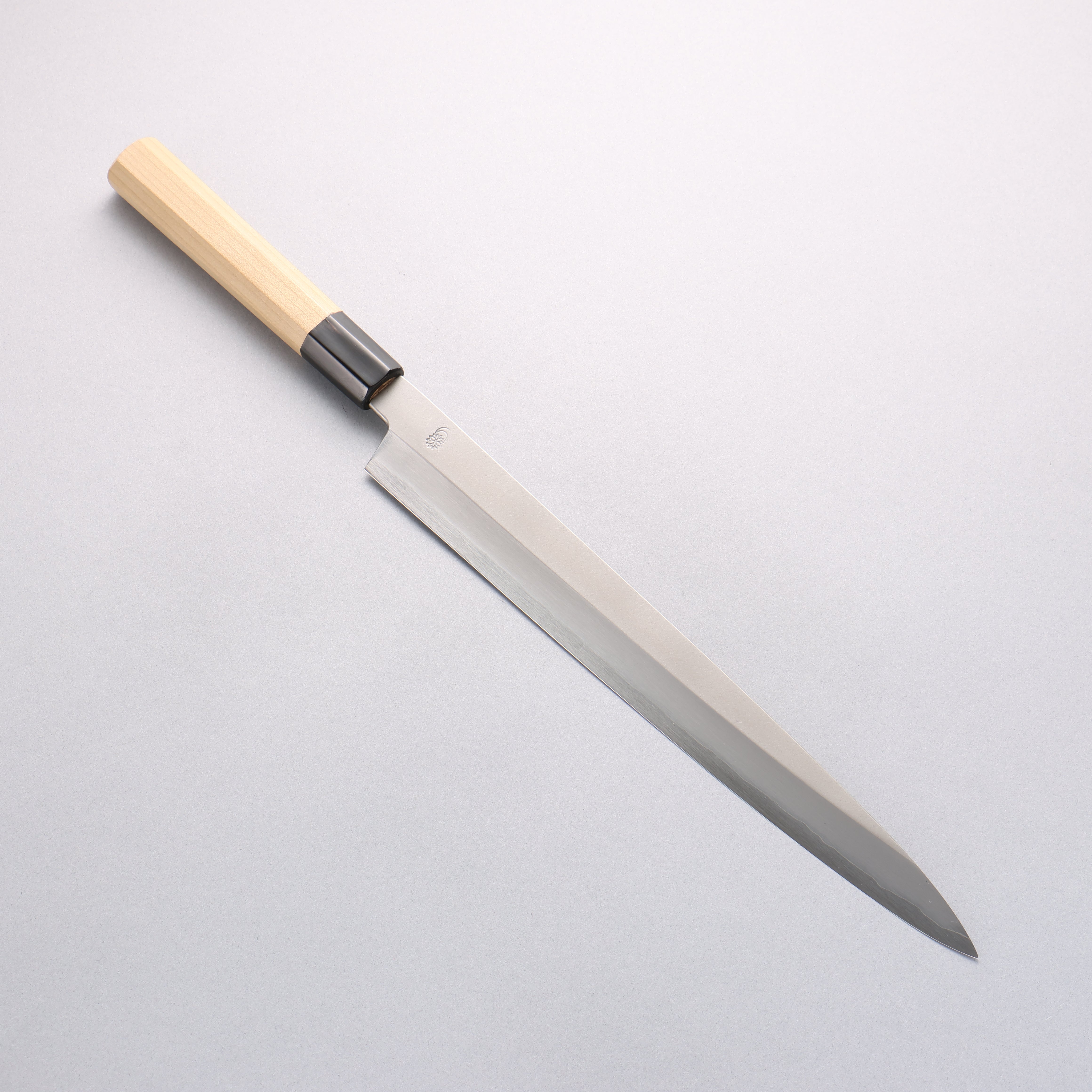 Kikuzuki Silver Steel No.3 Bokashi Yanagiba 300mm Magnolia Handle - Japanny - Best Japanese Knife
