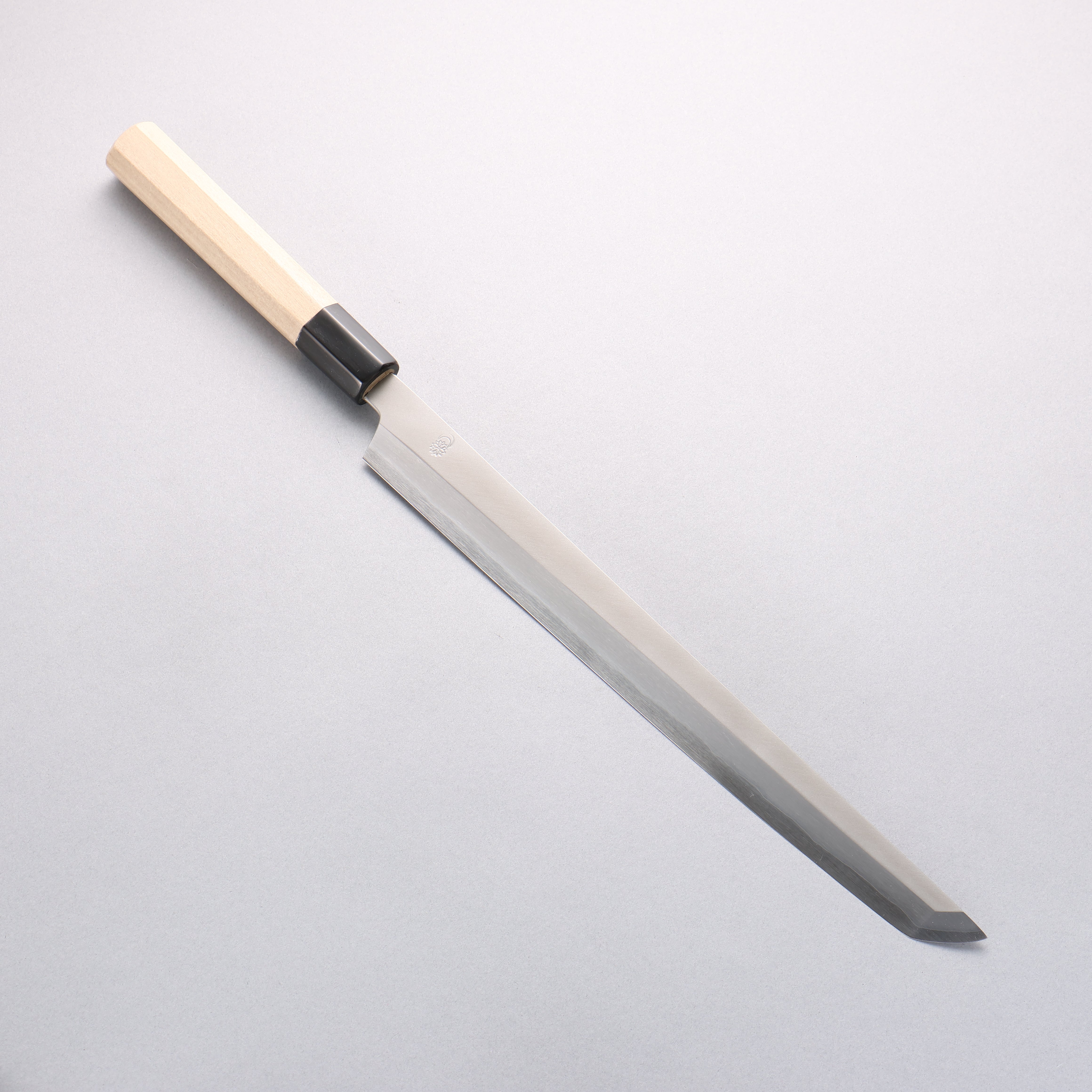 Kikuzuki Silver Steel No.3 Bokashi Sakimaru Takohiki 300mm Magnolia Handle - Japanny - Best Japanese Knife