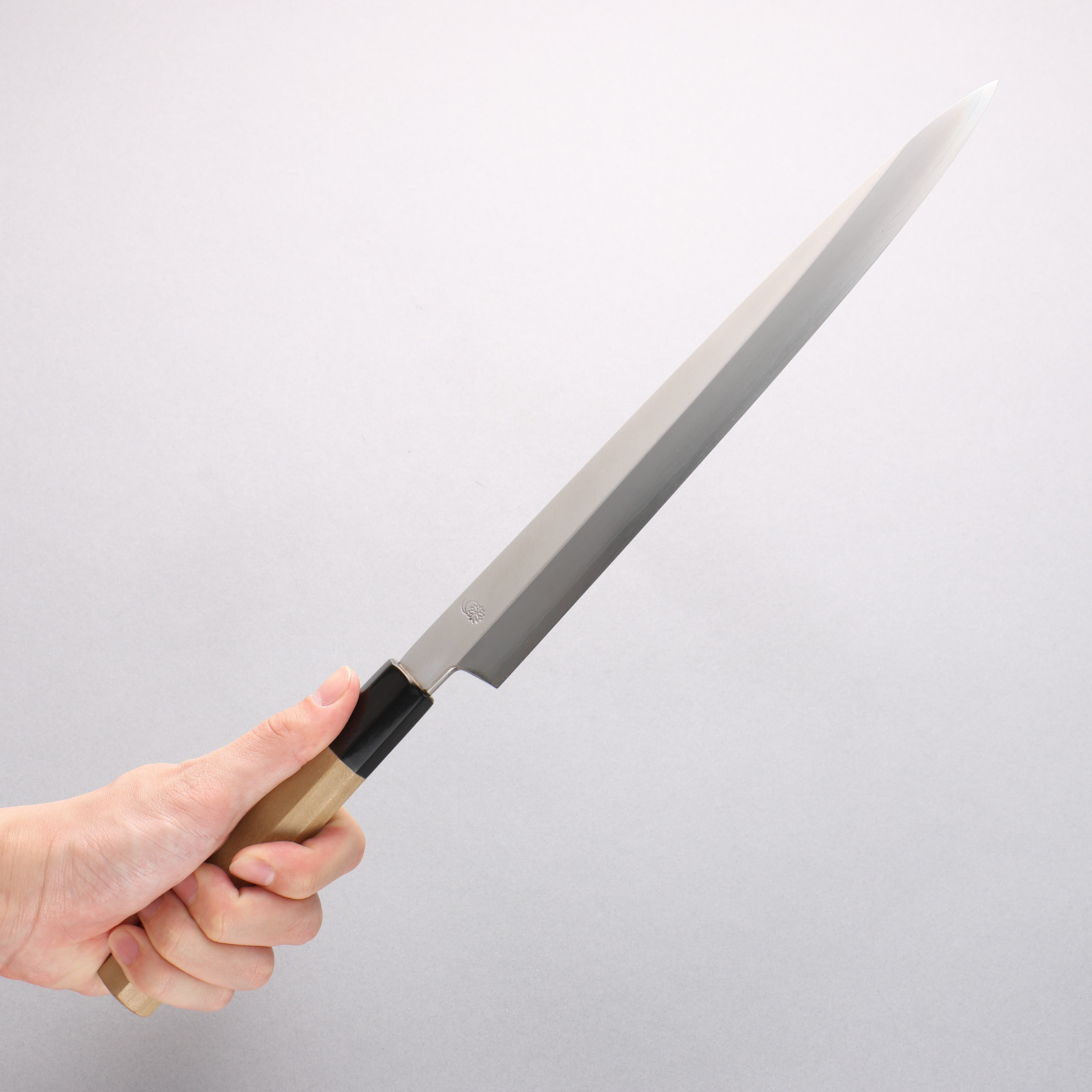 Kikuzuki Silver Steel No.3 Bokashi Yanagiba 270mm Magnolia Handle - Japanny - Best Japanese Knife