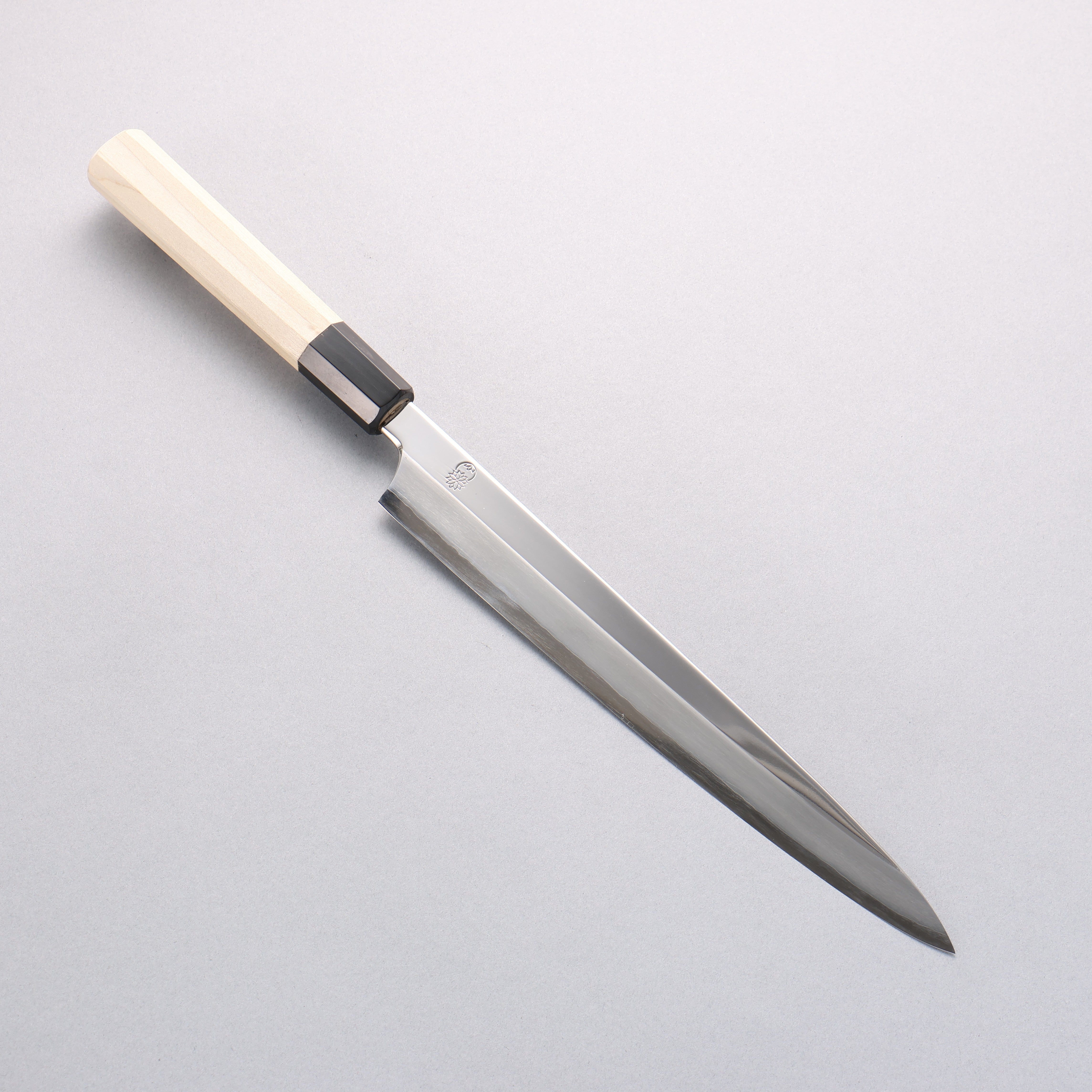 Choyo Silver Steel No.3 Mirrored Finish Yanagiba 240mm Magnolia Handle - Japanny - Best Japanese Knife