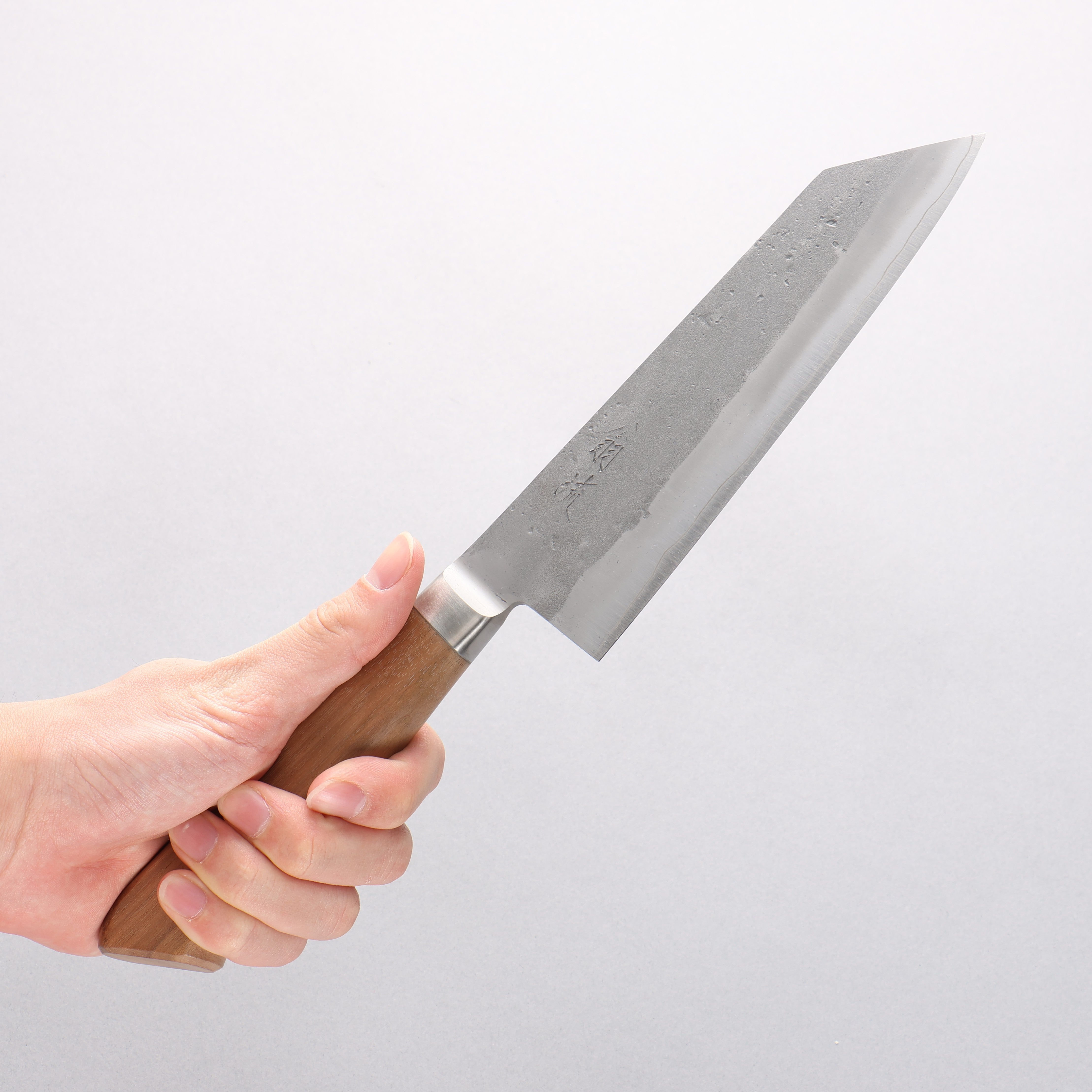 Oul SLD Nashiji Bunka 170mm Walnut Handle - Japanny - Best Japanese Knife