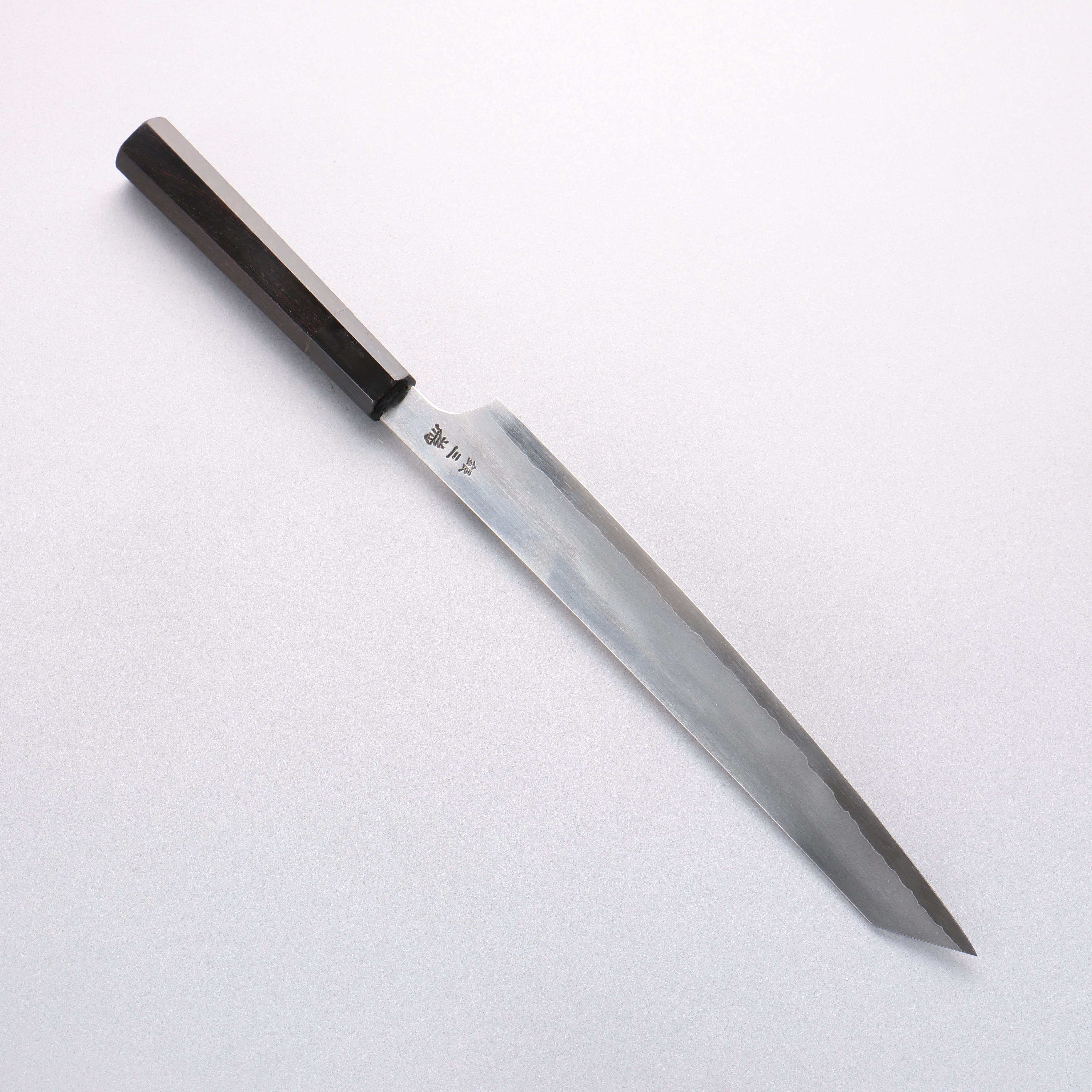 Sakai Takayuki Hien Silver Steel No.3 Kengata Yanagiba - Japanny - Best Japanese Knife