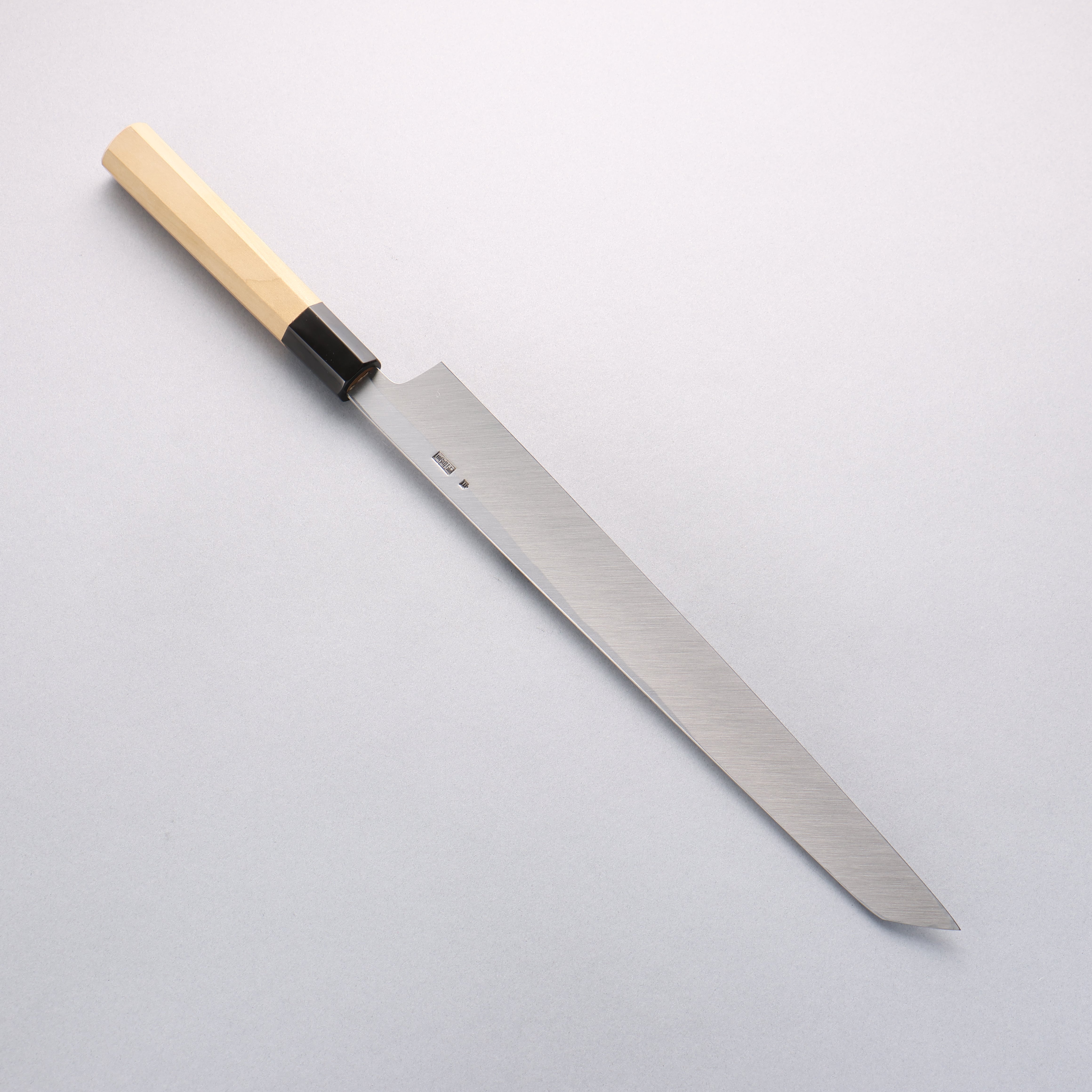 Kikuzuki White Steel No.2 Nashiji Kiritsuke Yanagiba 300mm Magnolia Handle - Japanny - Best Japanese Knife