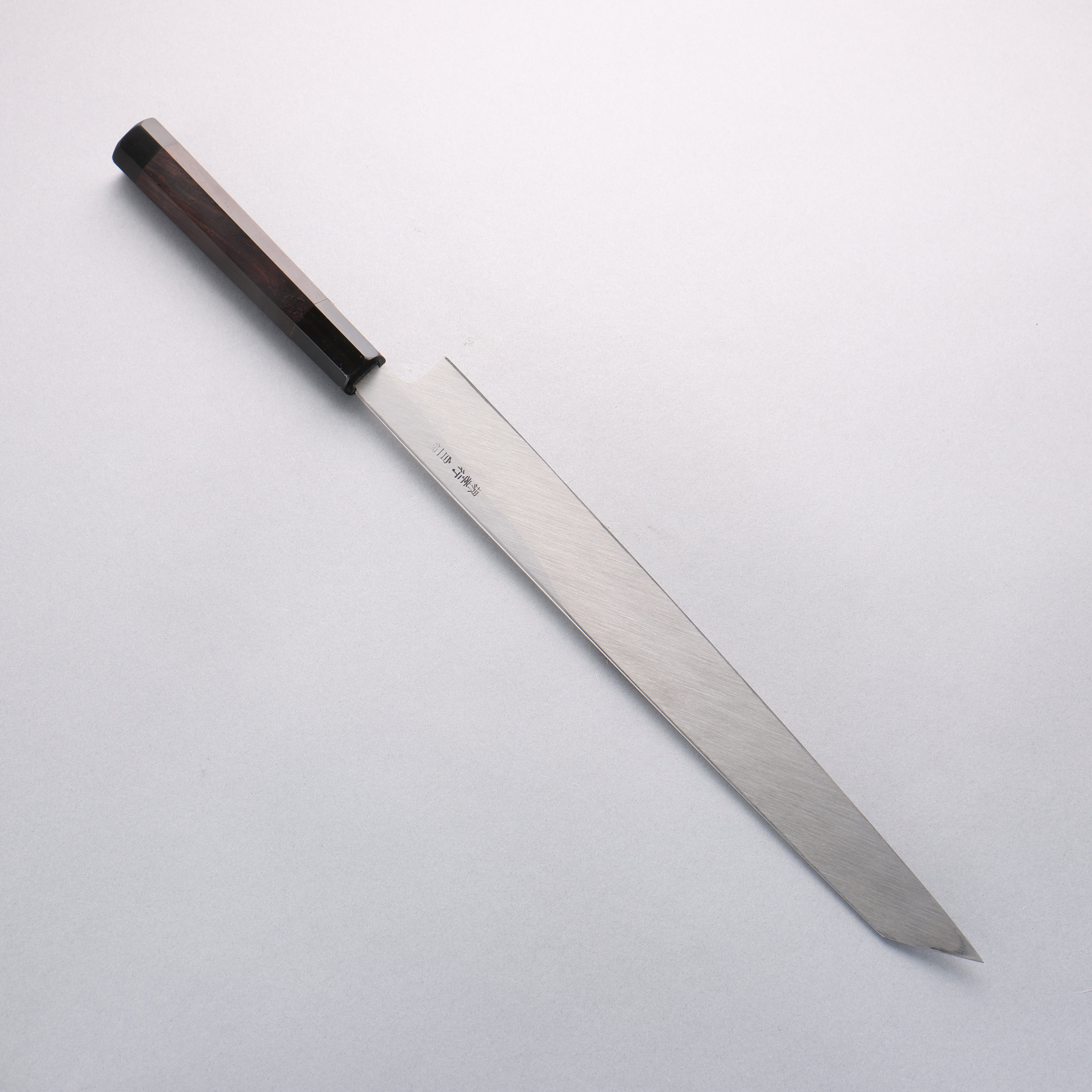 Sakai Takayuki Byakko White Steel No.1 Kiritsuke Yanagiba 330mm Ebony Wood Handle with Sheath - Japanny - Best Japanese Knife