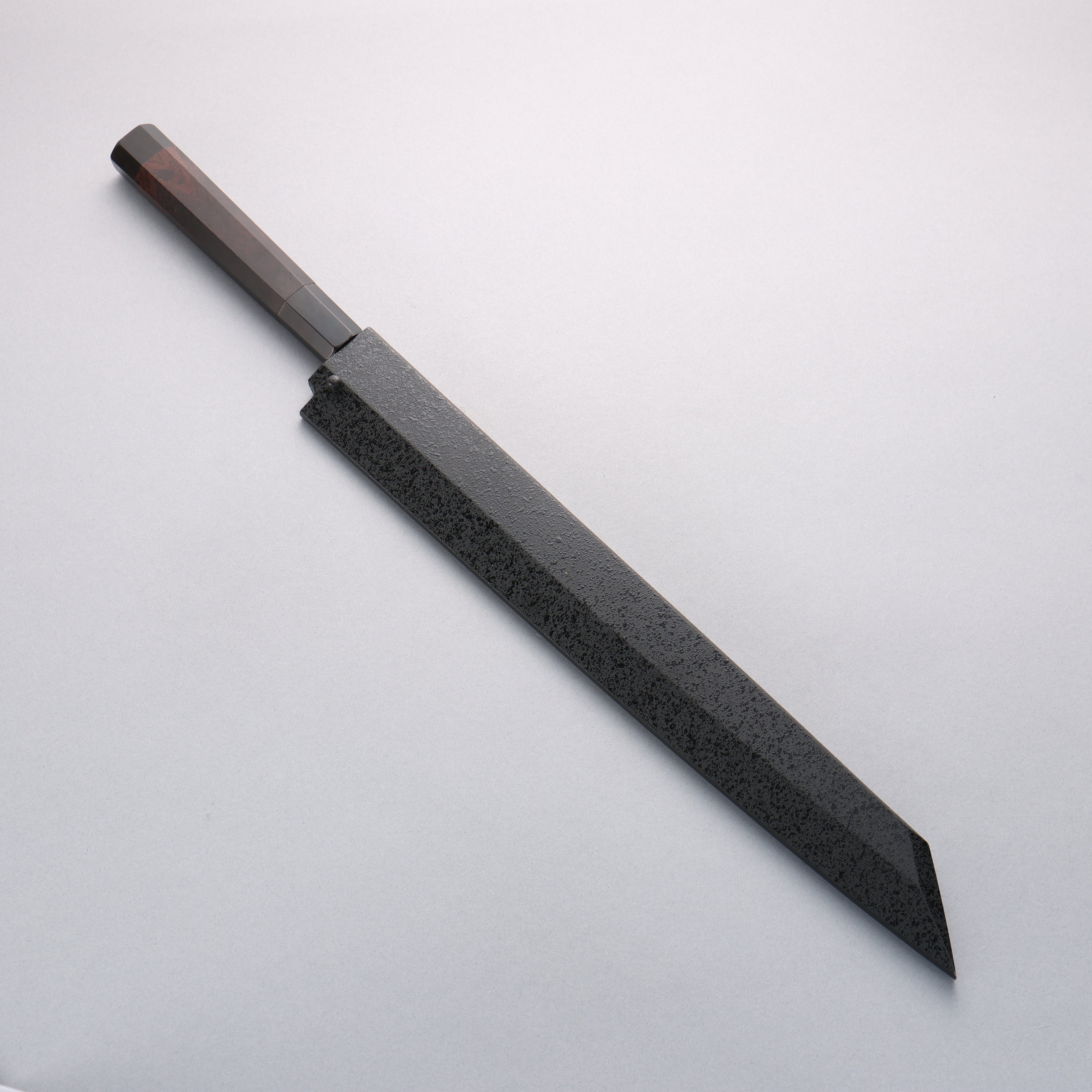 Sakai Takayuki Byakko White Steel No.1 Kiritsuke Yanagiba 330mm Ebony Wood Handle with Sheath - Japanny - Best Japanese Knife