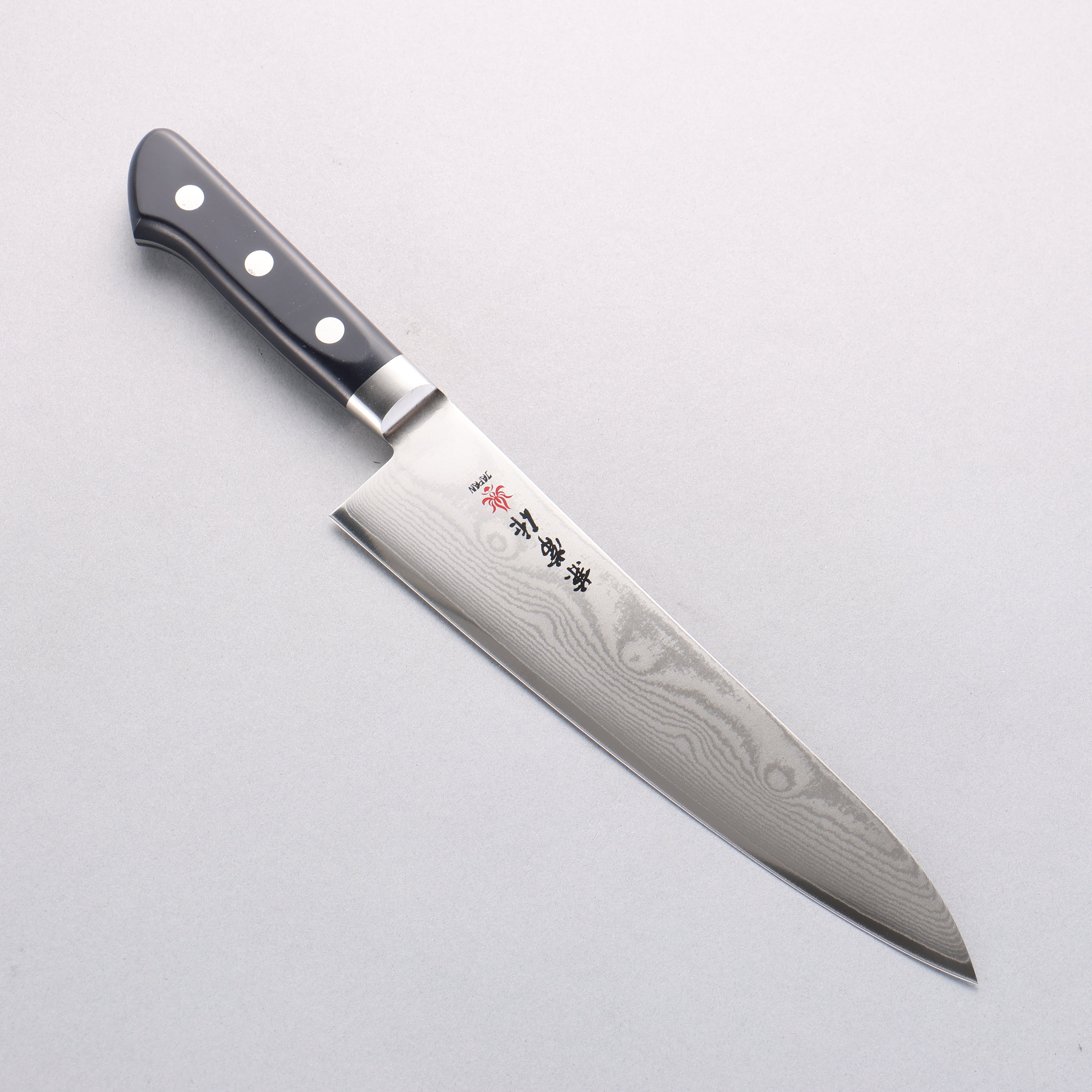 Kanetsune VG10 33 Layer Damascus Gyuto 210mm Plastic Handle - Japanny - Best Japanese Knife