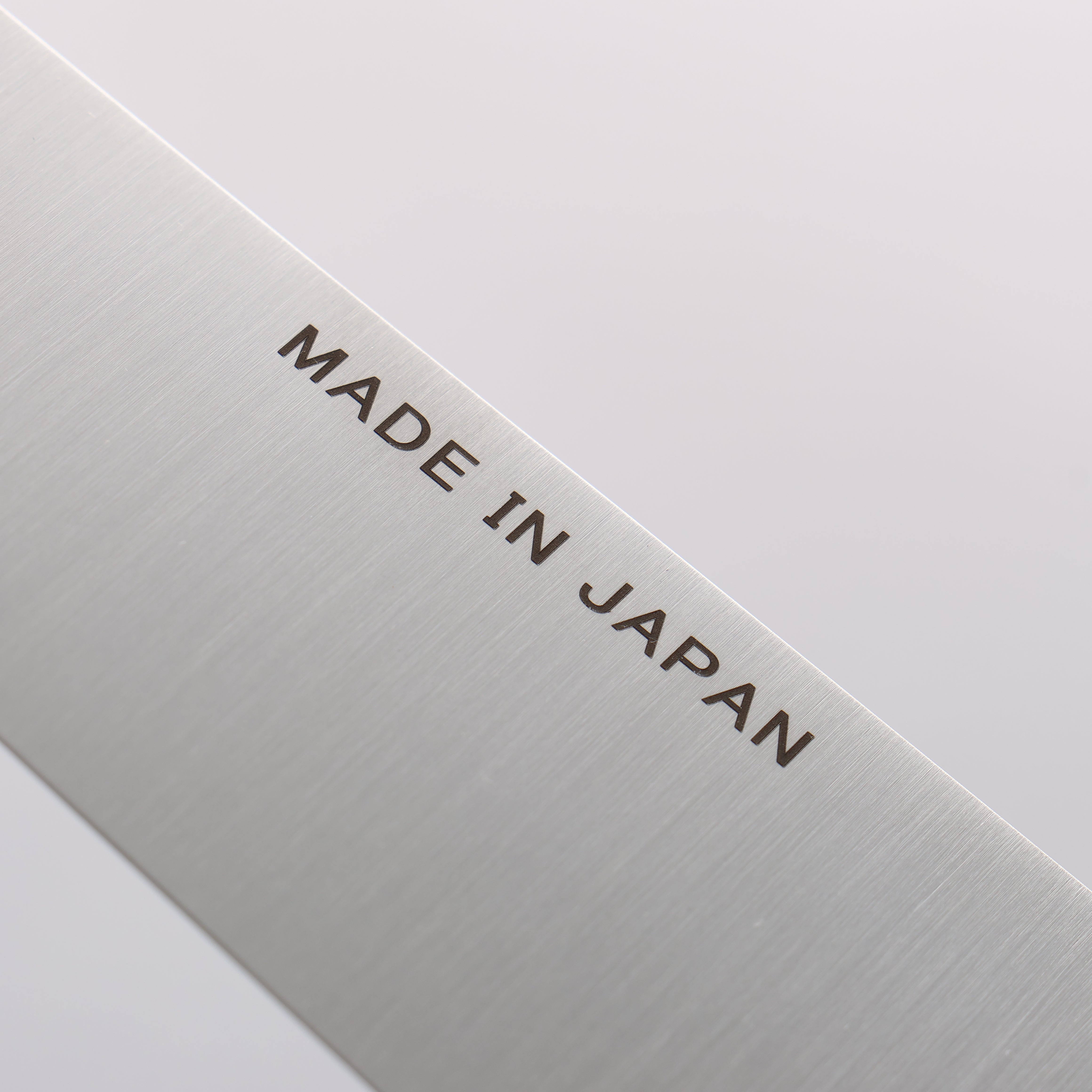 Seisuke Swedish Steel-stn Sujihiki 270mm Burnt Chestnut Handle - Japanny - Best Japanese Knife