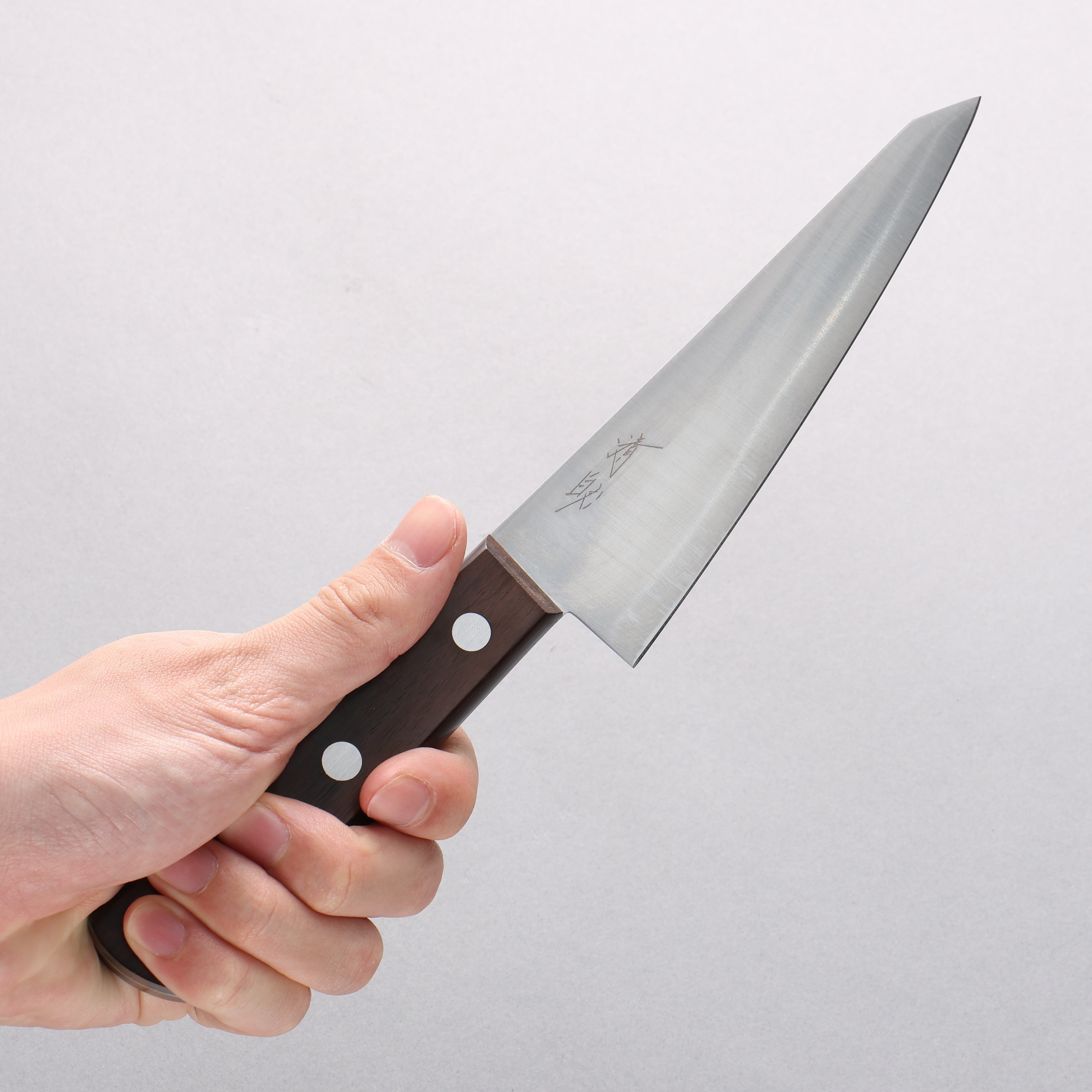 Seisuke Sanzoku Japanese Steel Honesuki Boning 150mm Shitan Handle - Japanny - Best Japanese Knife