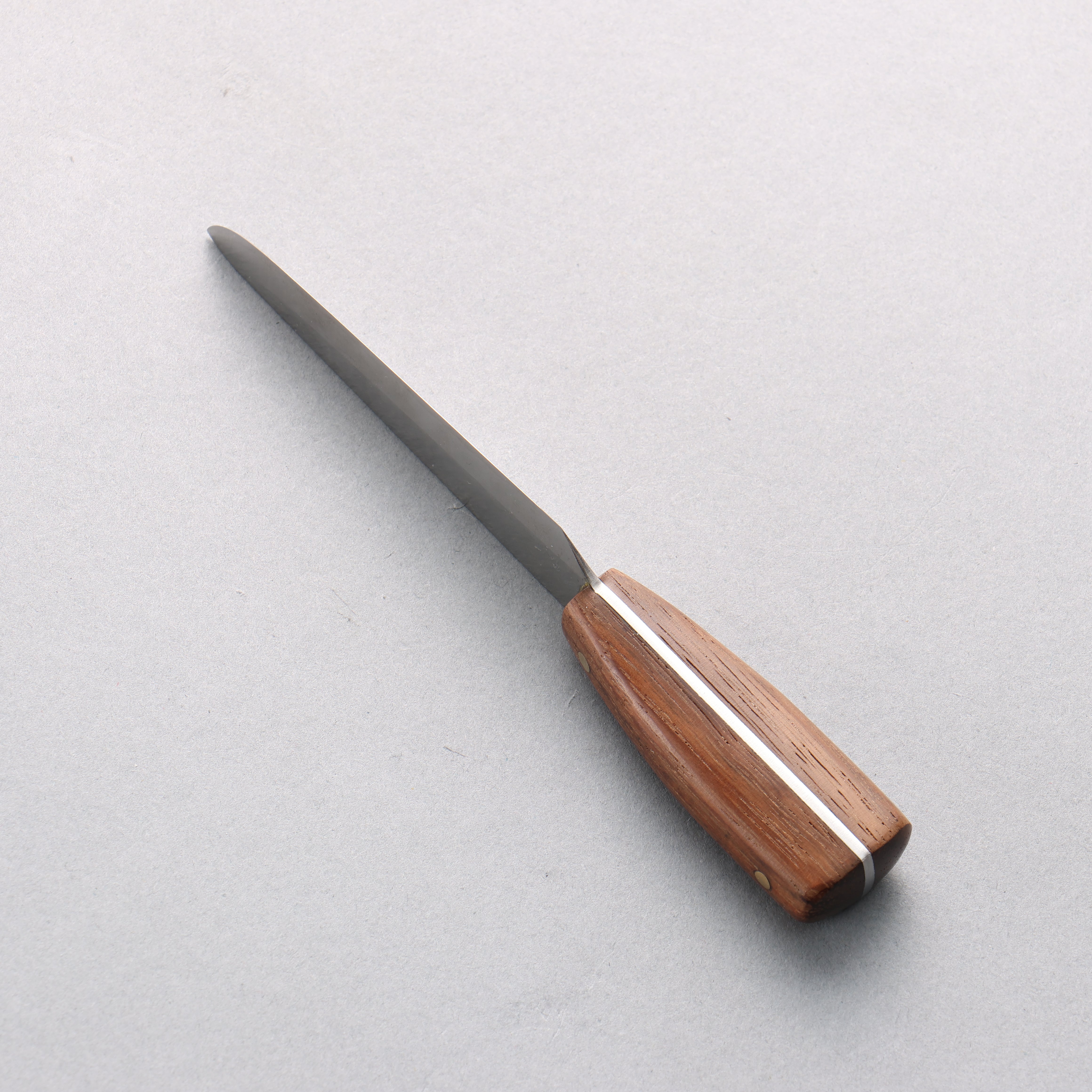 Shungo Ogata Mini SG2 Damascus Petty-Utility 80mm Rosewood Handle with Sheath - Japanny - Best Japanese Knife