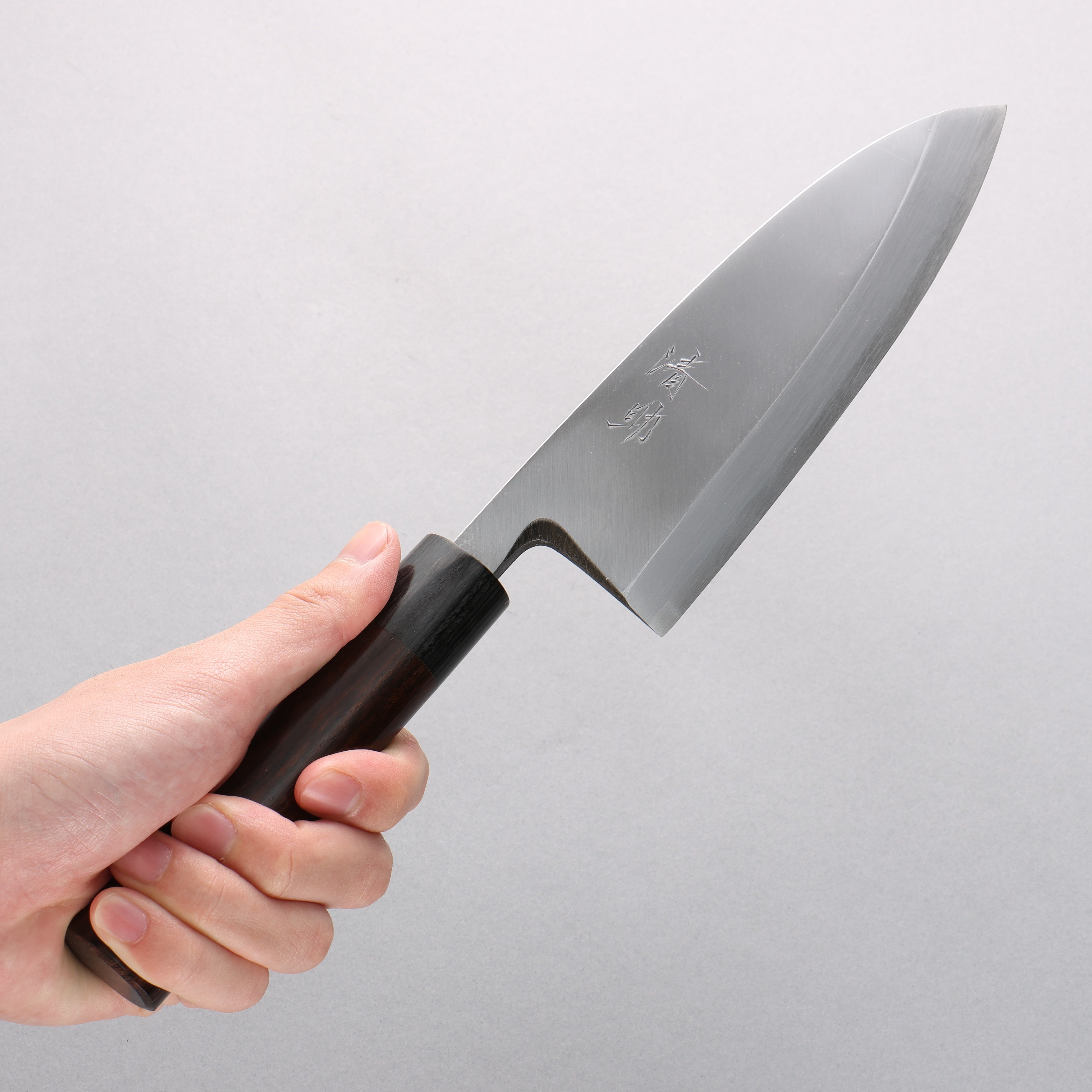 Seisuke White Steel Kasumitogi Deba 165mm Rosewood Handle - Japanny - Best Japanese Knife