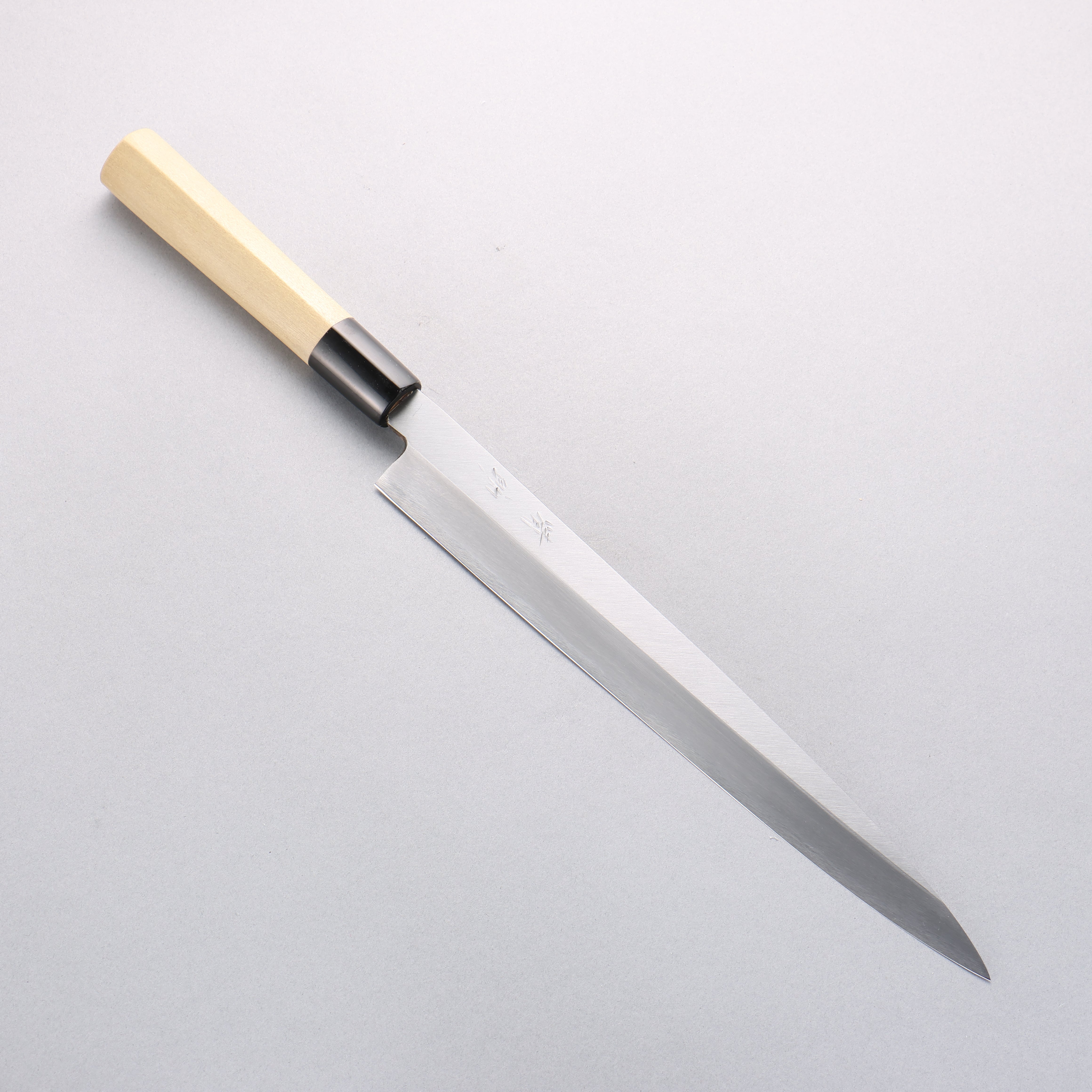 Seisuke White Steel No.2 Kasumitogi Yanagiba Magnolia Handle - Japanny - Best Japanese Knife