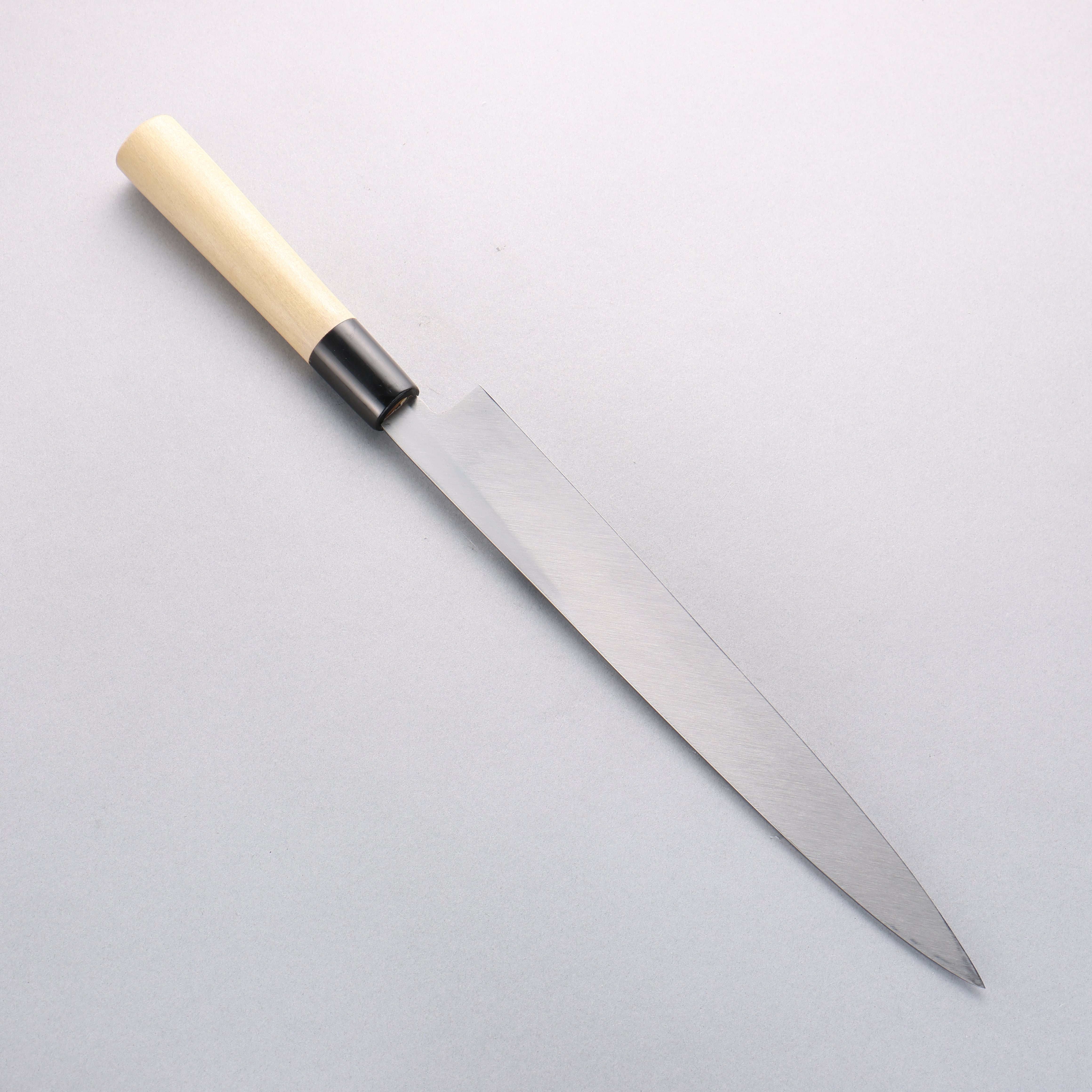Seisuke White Steel No.2 Kasumitogi Yanagiba Magnolia Handle - Japanny - Best Japanese Knife