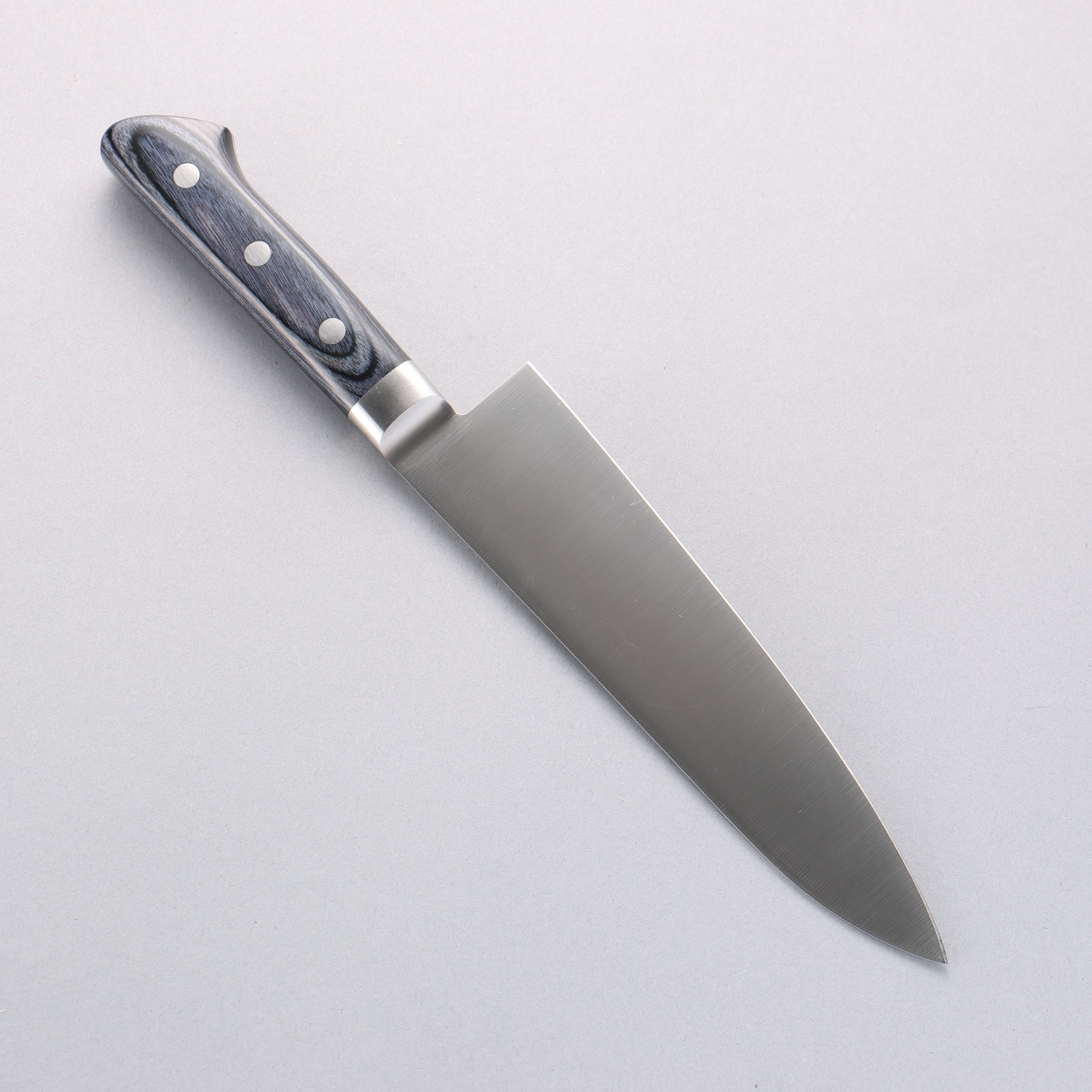 Seisuke Seiten Molybdenum Gyuto 180mm Navy blue Pakka wood Handle - Japanny - Best Japanese Knife