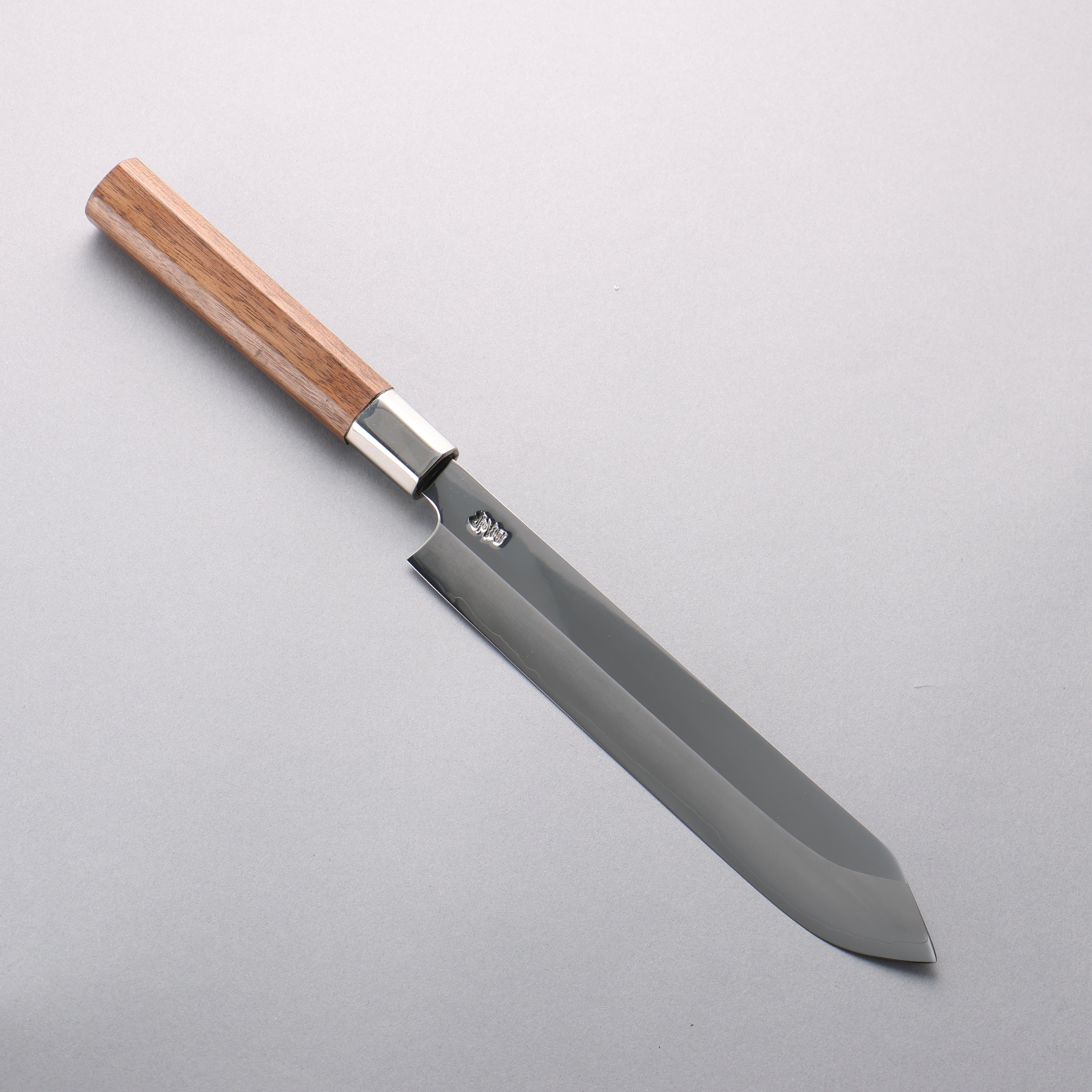 Kurotori Silver Steel No.3 Migaki Finished Bonito Knife 210mm Walnut Handle - Japanny - Best Japanese Knife