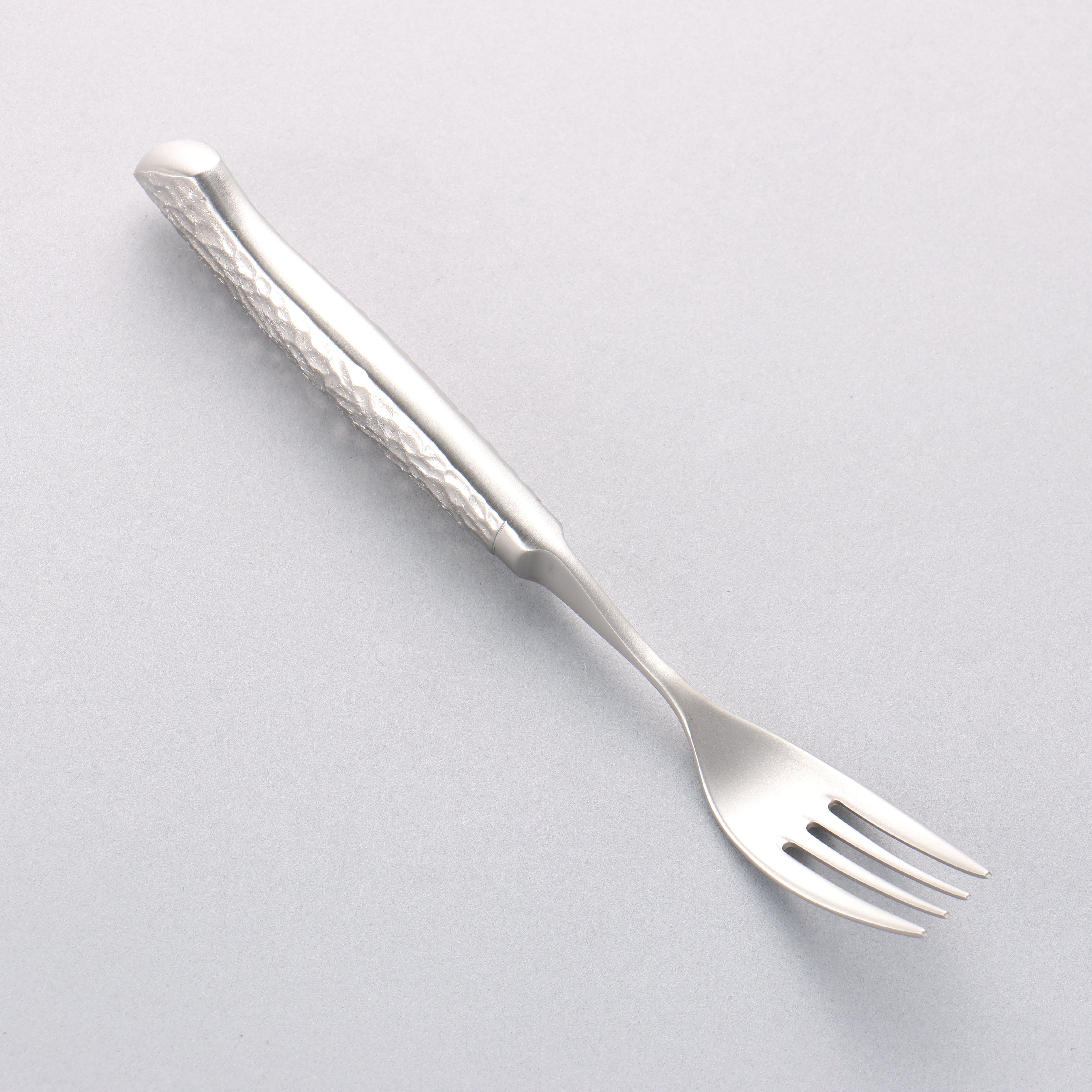 Seisuke Stainless Steel Steak Knife & Fork Set 80mm Stainless Handle Ryujin - Japanny - Best Japanese Knife