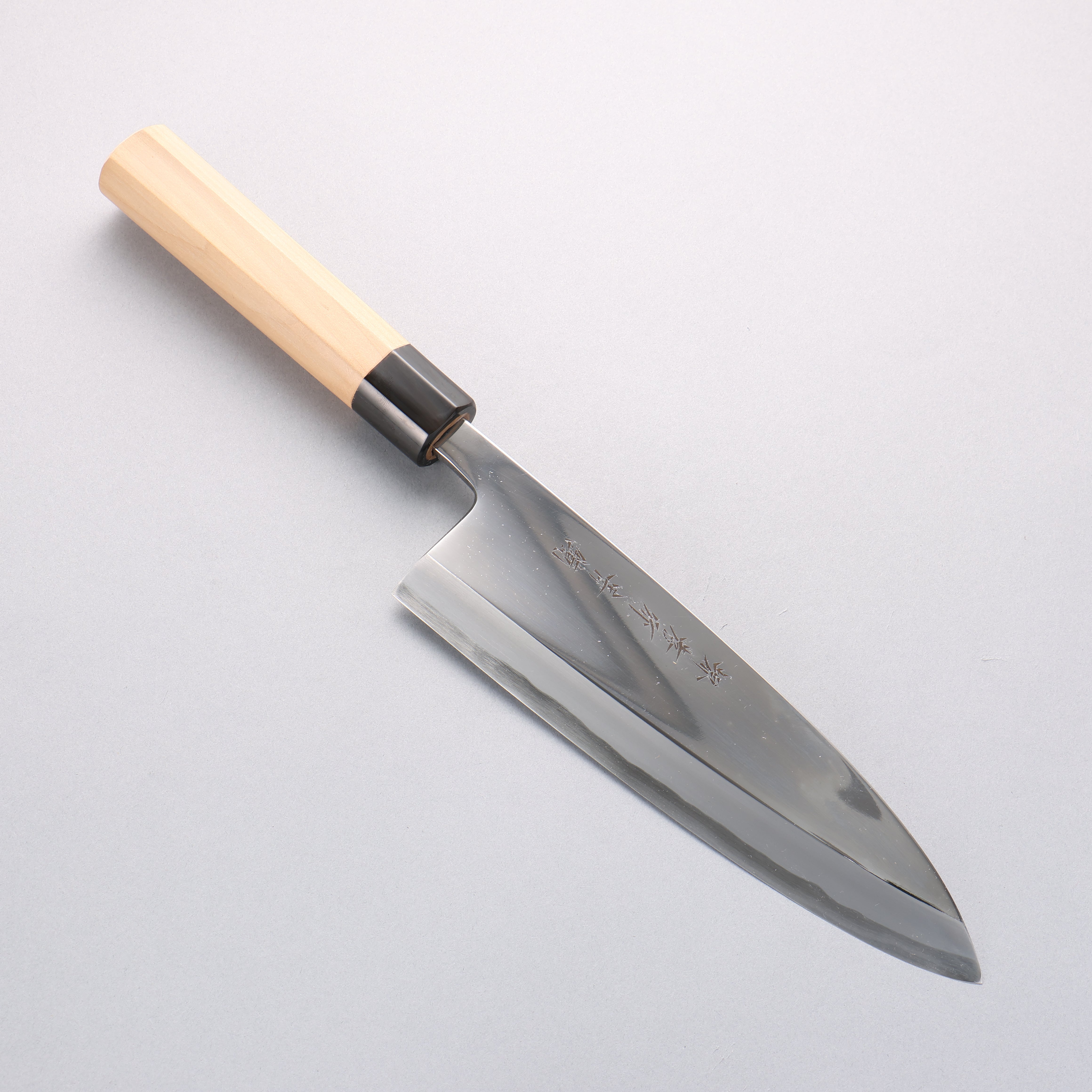 Sakai Takayuki Blue Steel No.2 Mirrored Finish Deba - Japanny - Best Japanese Knife