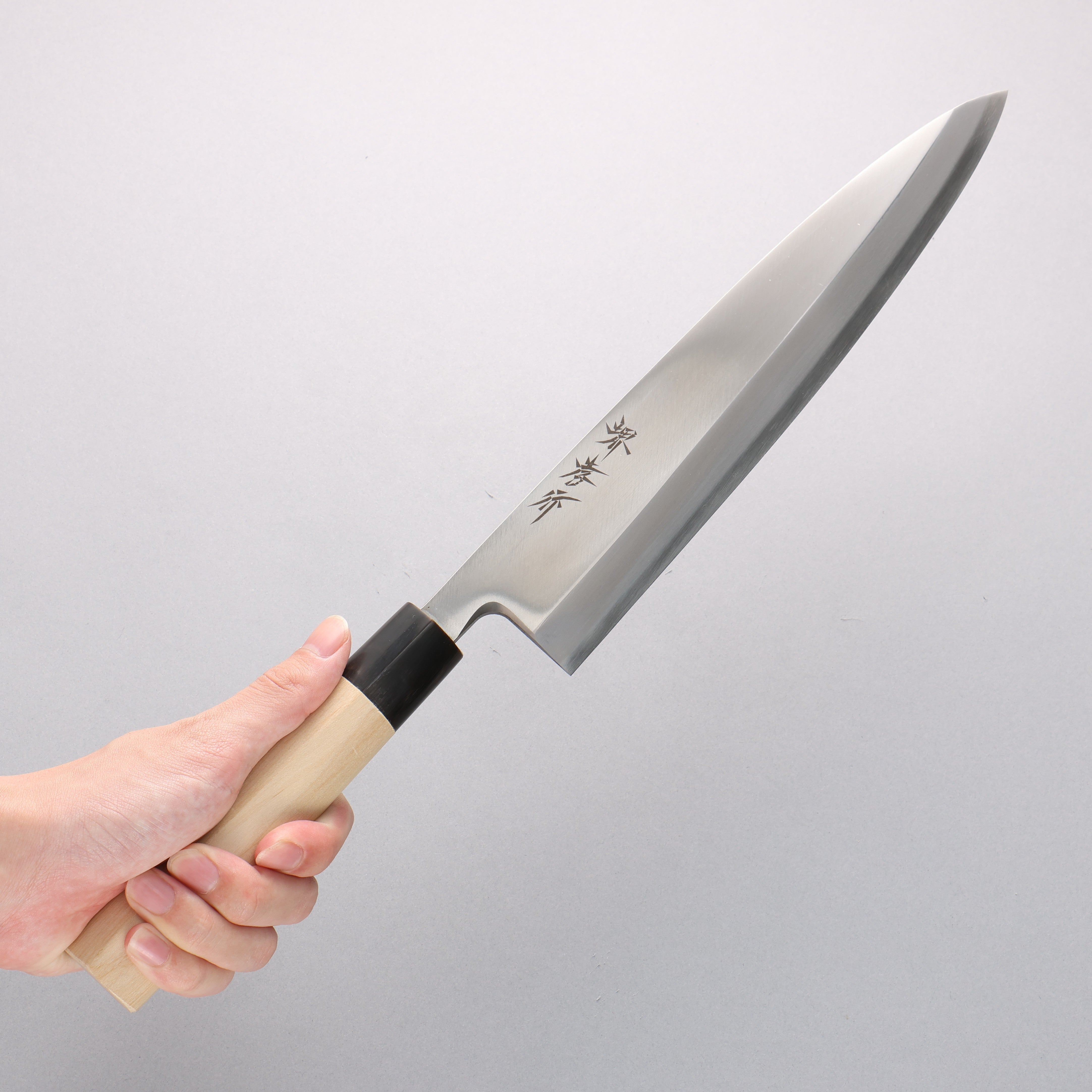 Sakai Takayuki INOX Molybdenum Mioroshi Deba Magnolia Handle - Japanny - Best Japanese Knife