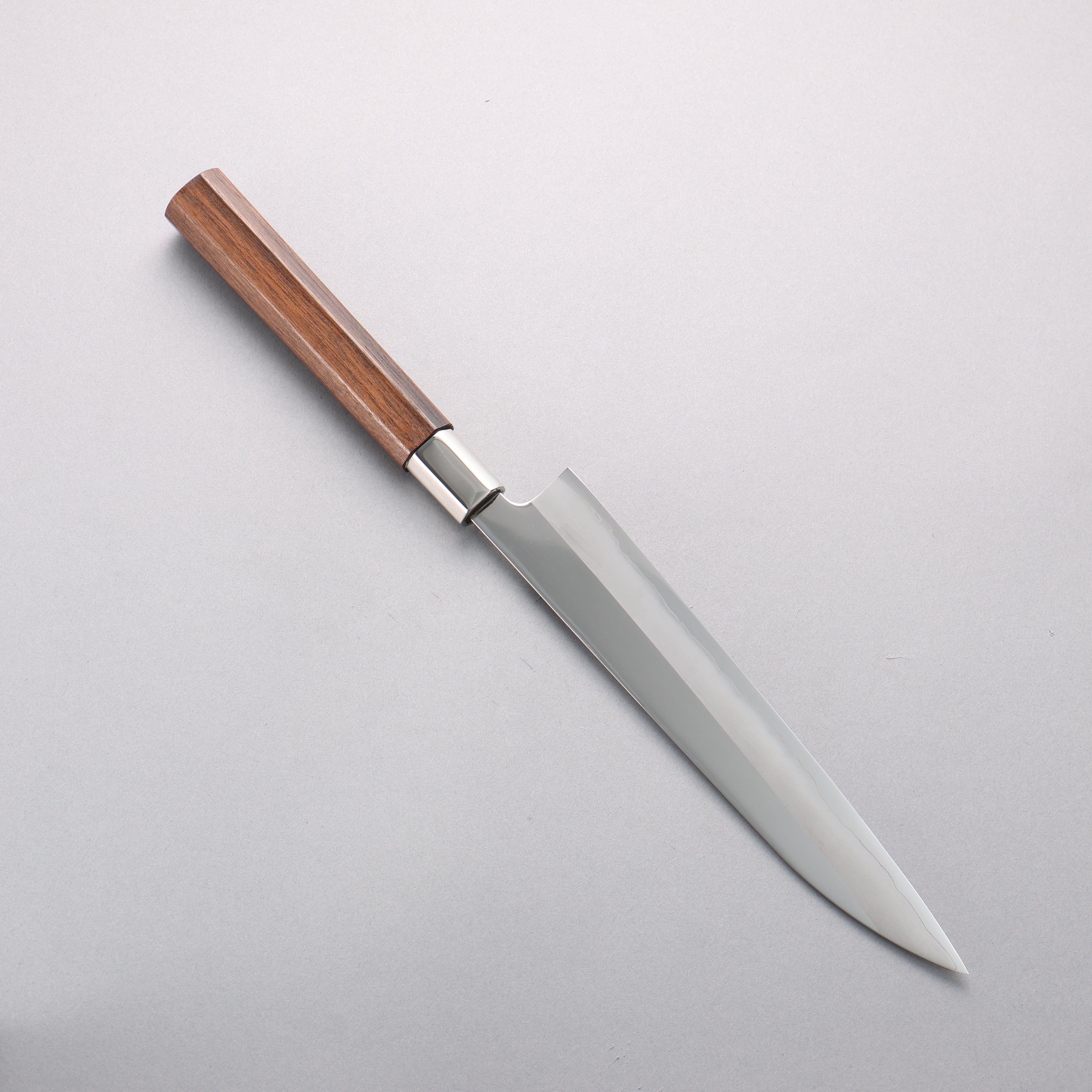 Kurotori Silver Steel No.3 Migaki Finished Sujihiki 210mm Walnut Handle - Japanny - Best Japanese Knife