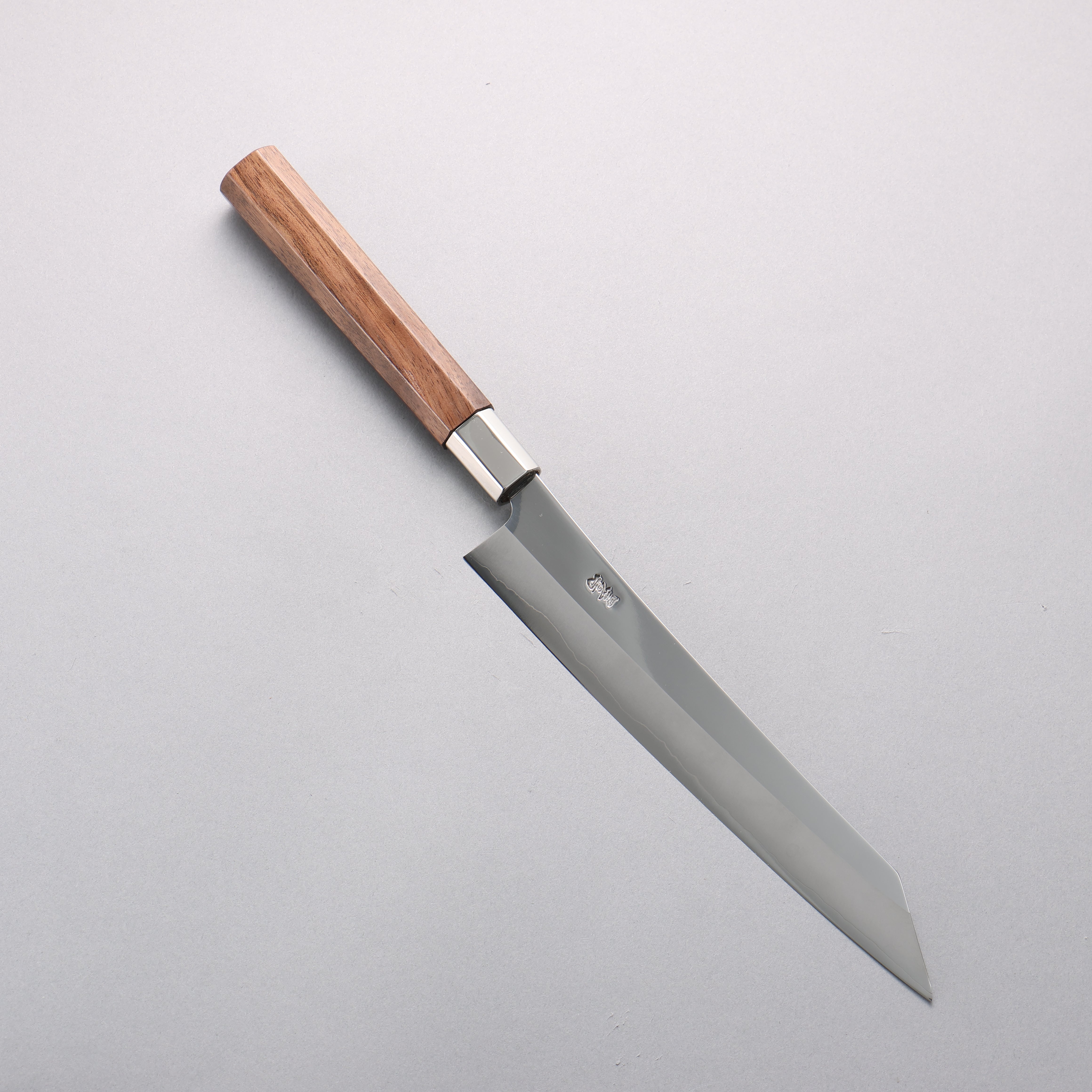 Kurotori Silver Steel No.3 Migaki Finished Kiritsuke Sujihiki 210mm Walnut Handle - Japanny - Best Japanese Knife