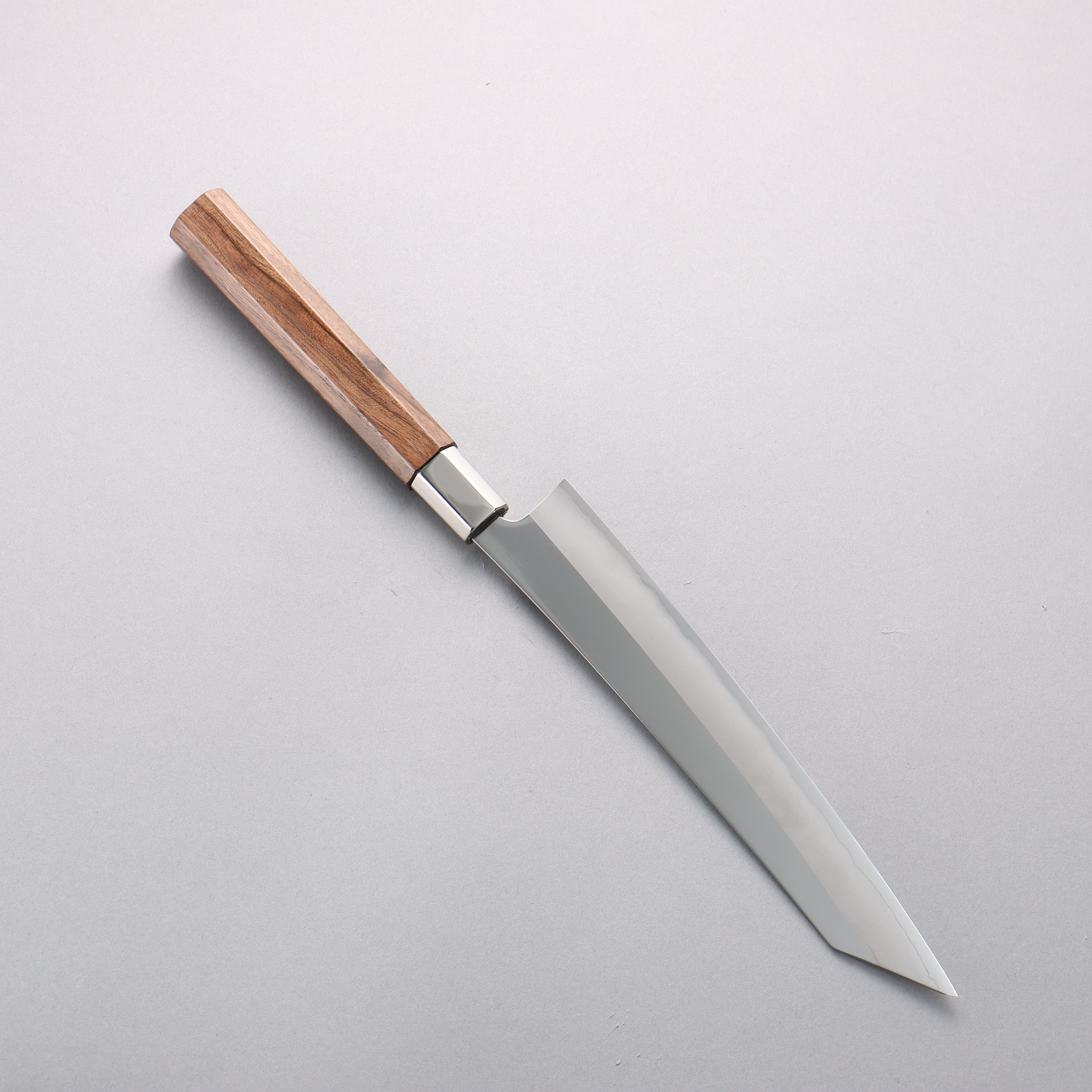Kurotori Silver Steel No.3 Migaki Finished Kiritsuke Sujihiki 210mm Walnut Handle - Japanny - Best Japanese Knife