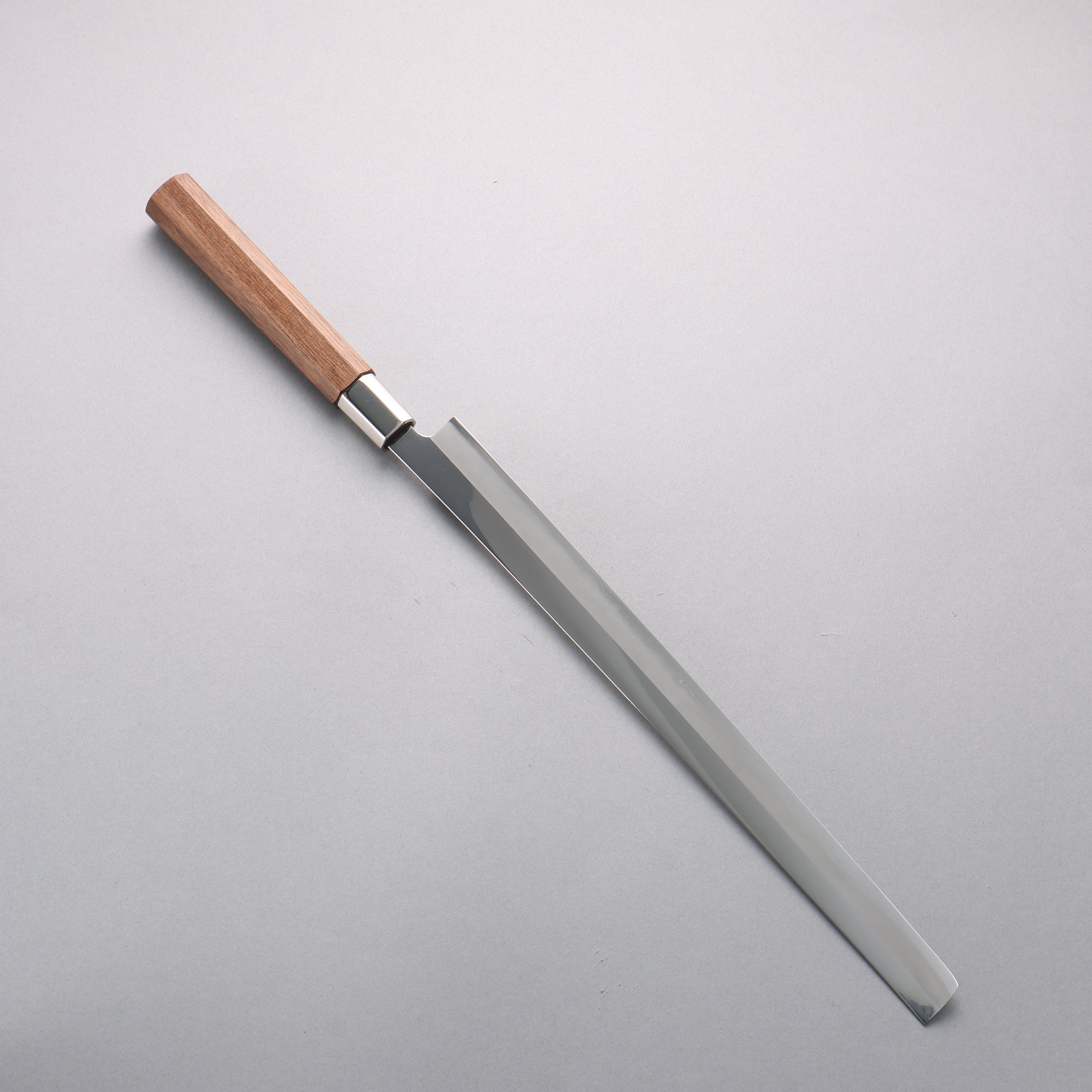 Kurotori Silver Steel No.3 Migaki Finished Takohiki 300mm Walnut Handle - Japanny - Best Japanese Knife