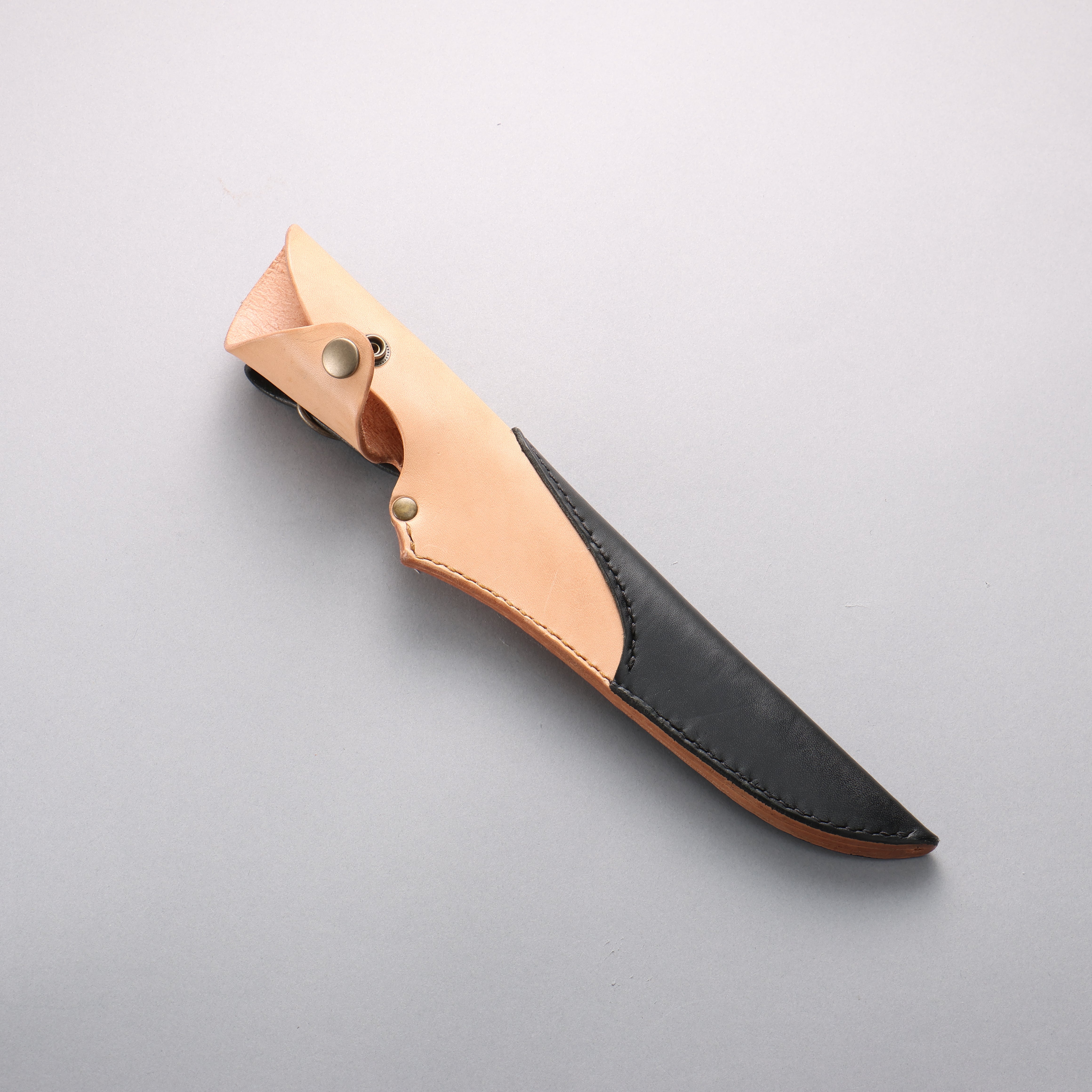 Kurotori Silver Steel No.3 Migaki Finished Sword Machete Natural wood Handle with Sheath 225mm - Japanny - Best Japanese Knife